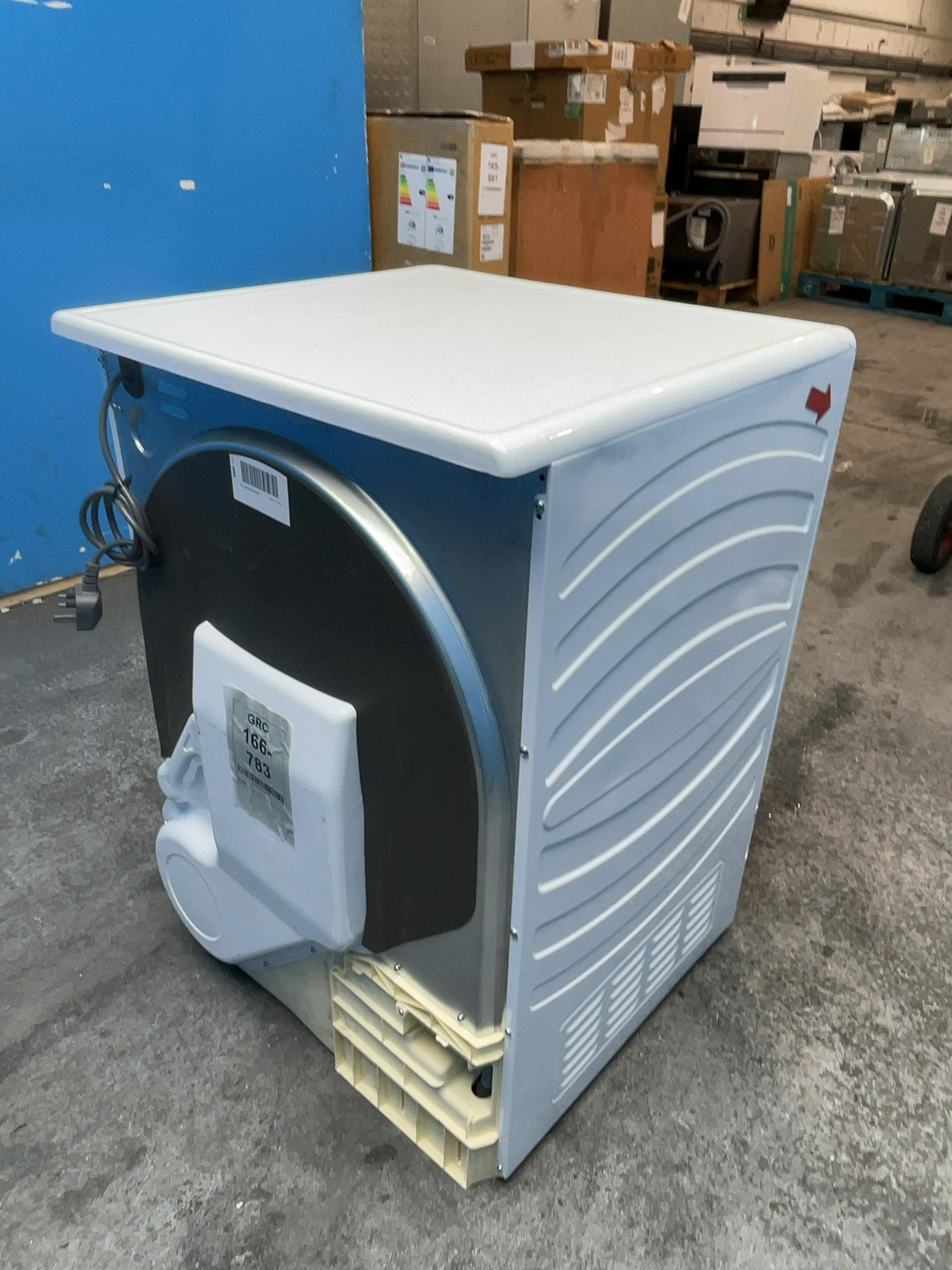 #GRC-166-783 - Hoover 9kg Condenser Tumble Dryer – WiFi Connected, White, B Energy Rating