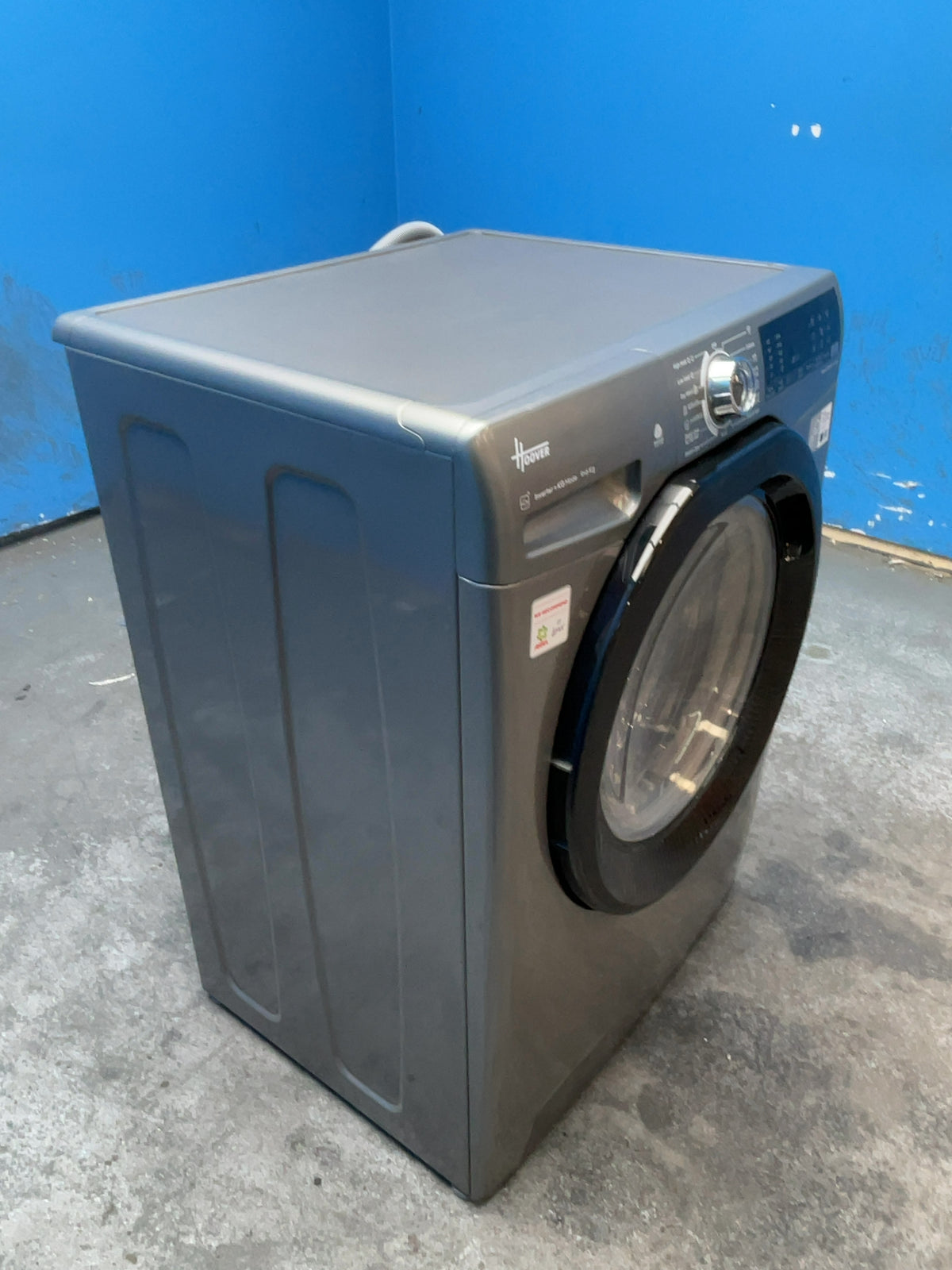 #GRC-166-790 - Hoover H-WASH & DRY 350 Washer Dryer – 9kg Wash, 6kg Dry, 1400rpm, WiFi Connected
