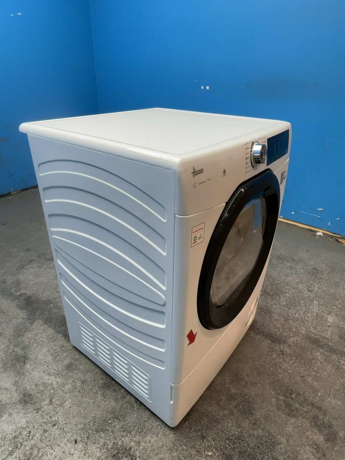 #GRC-166-792 - Hoover 9kg Condenser Tumble Dryer – WiFi Connected, White, B Energy Rating