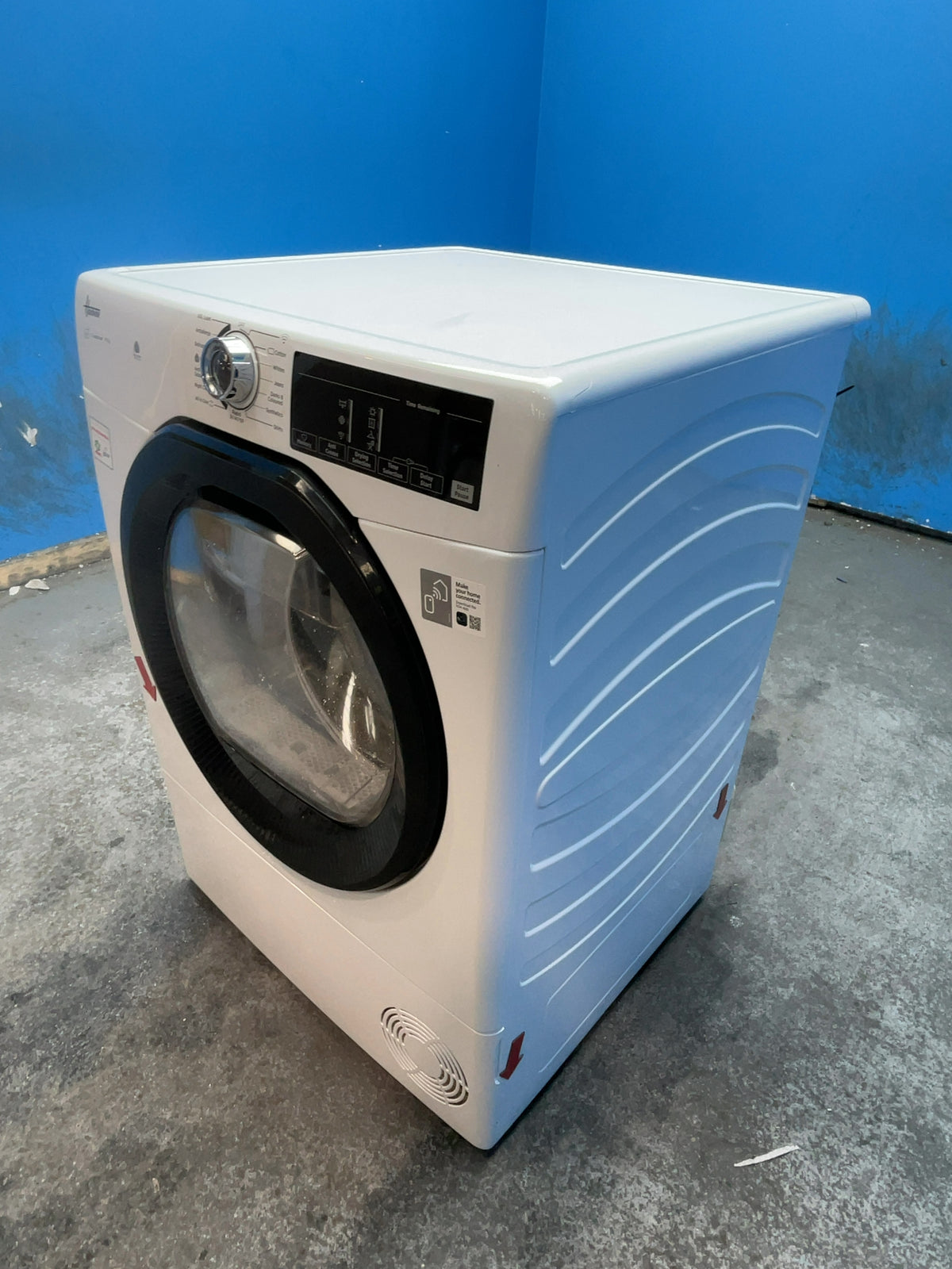 #GRC-166-792 - Hoover 9kg Condenser Tumble Dryer – WiFi Connected, White, B Energy Rating