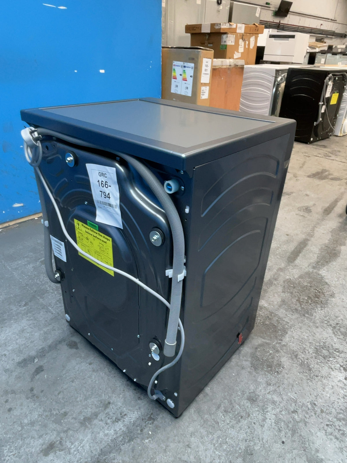 #GRC-166-794 - Hoover Pro Wash Series 5 10kg Washing Machine – WiFi Connected, Steam, Graphite