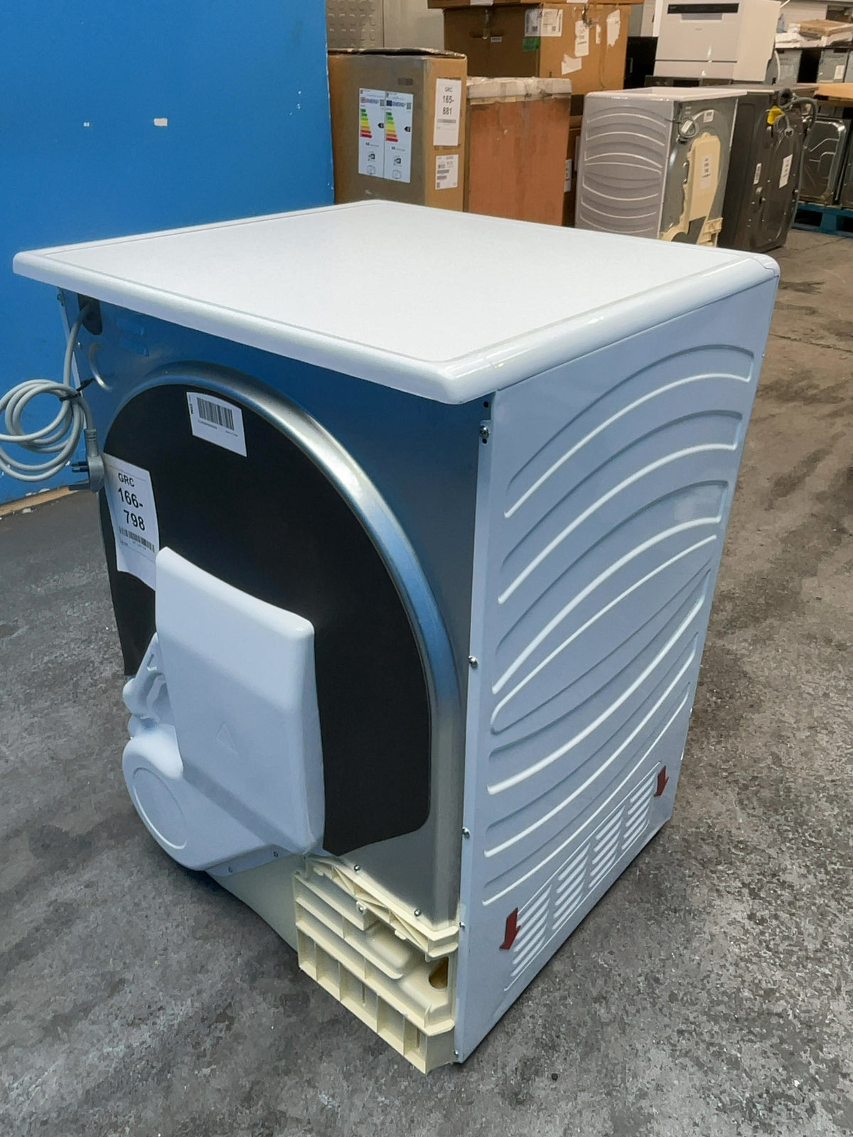 #GRC-166-798 - Candy Smart 9kg Condenser Tumble Dryer – WiFi Connected, White, G Energy Rating