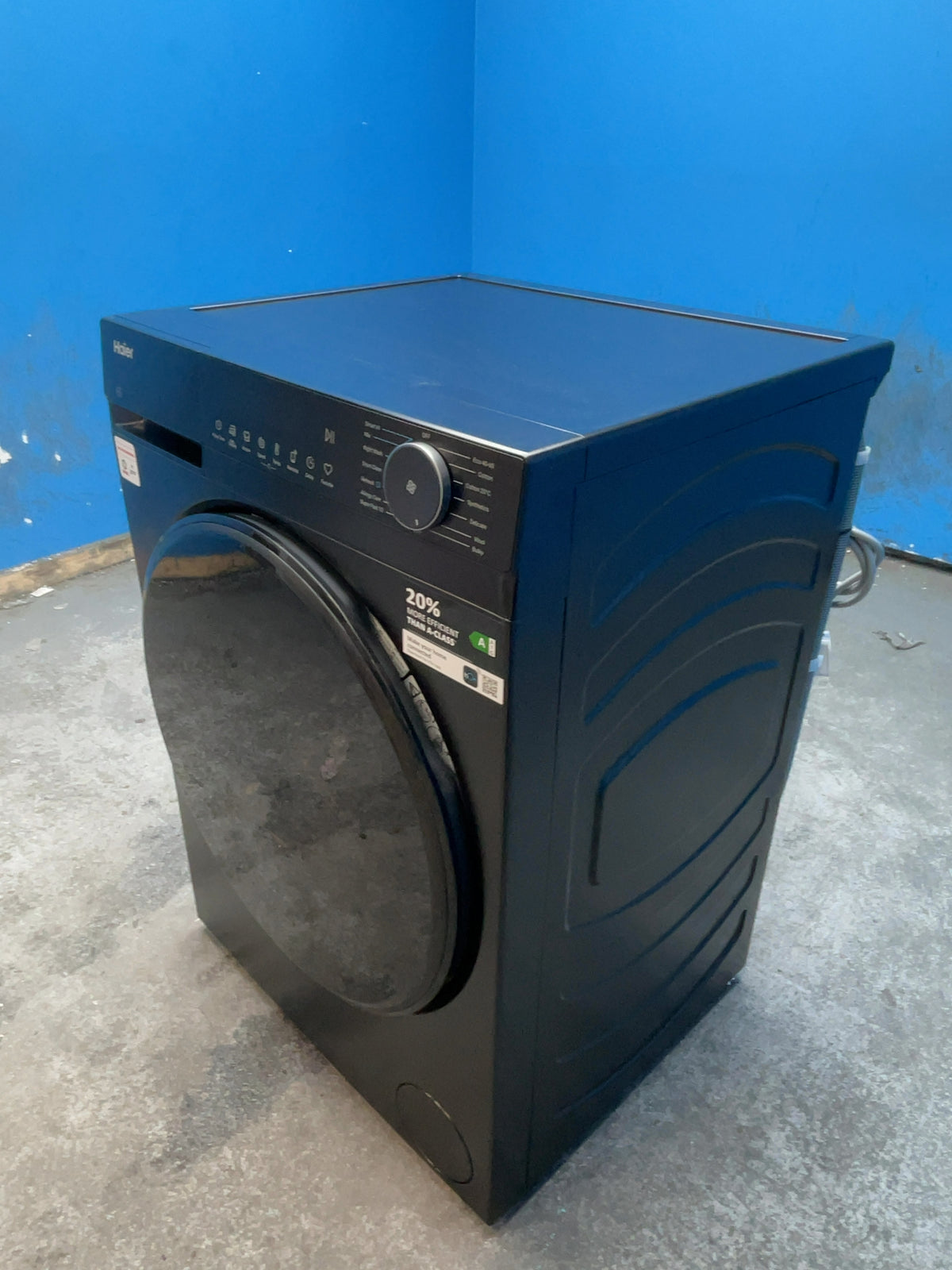 #GRC-166-823 - Haier X Series 5 10kg 1400rpm Washing Machine – Steam Function, Smart, Black