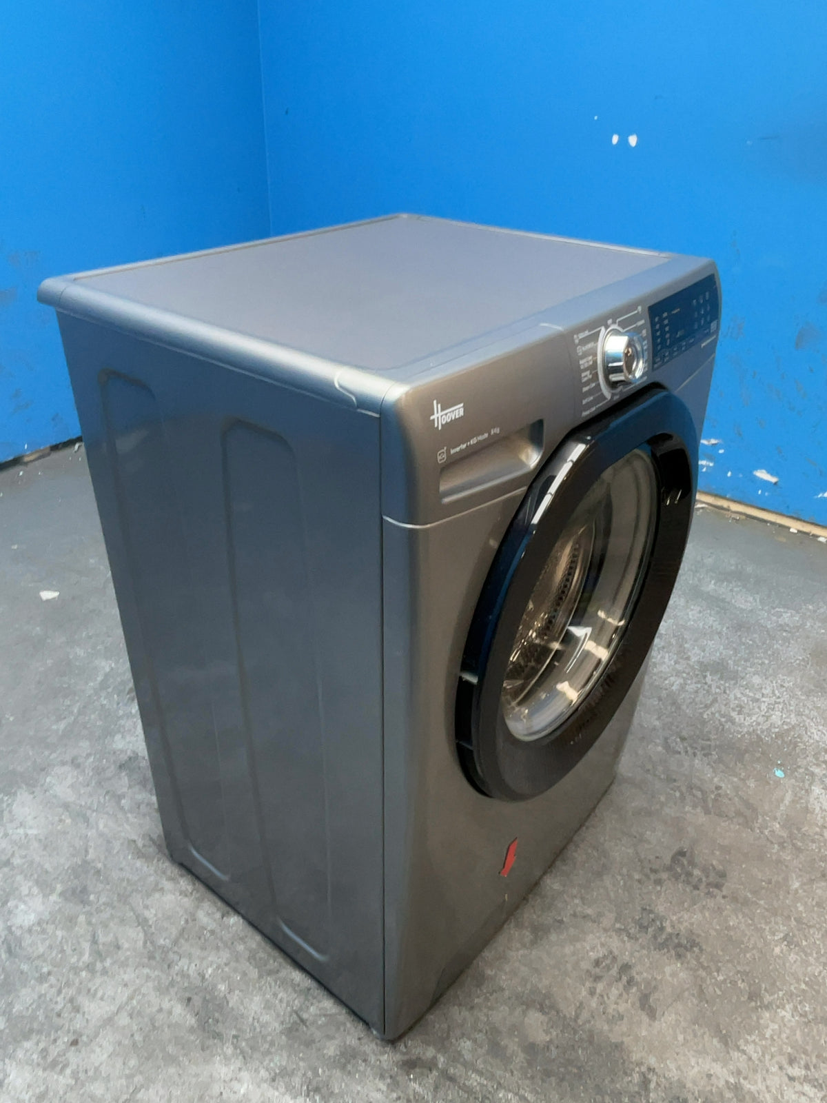 #GRC-166-828 - Hoover H-WASH 350 8kg 1600rpm Washing Machine – Power Care System, Anthracite