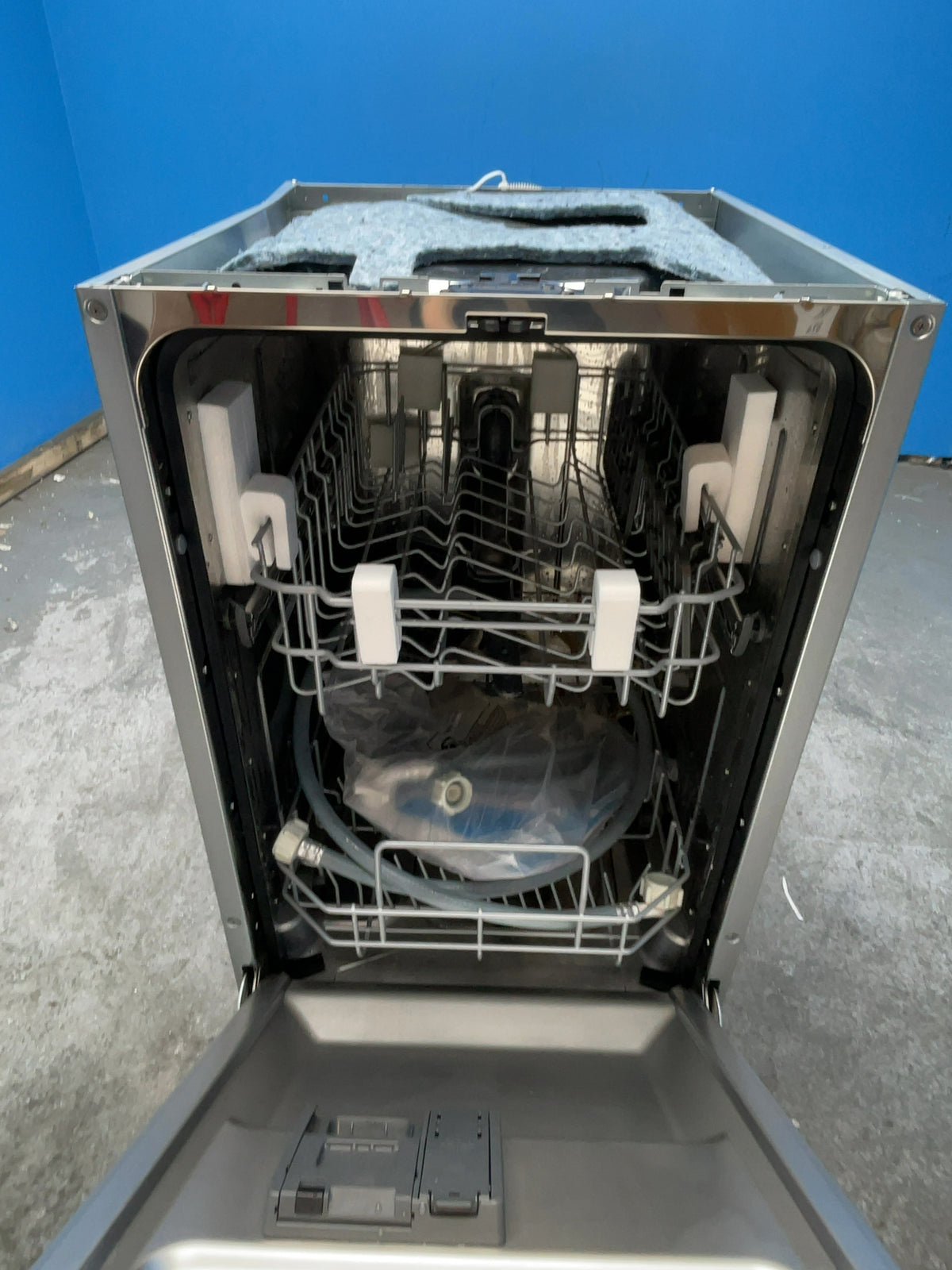 #GRC-166-903 - Candy Brava 45cm Slimline Integrated Dishwasher – 9 Place Settings, E Rated