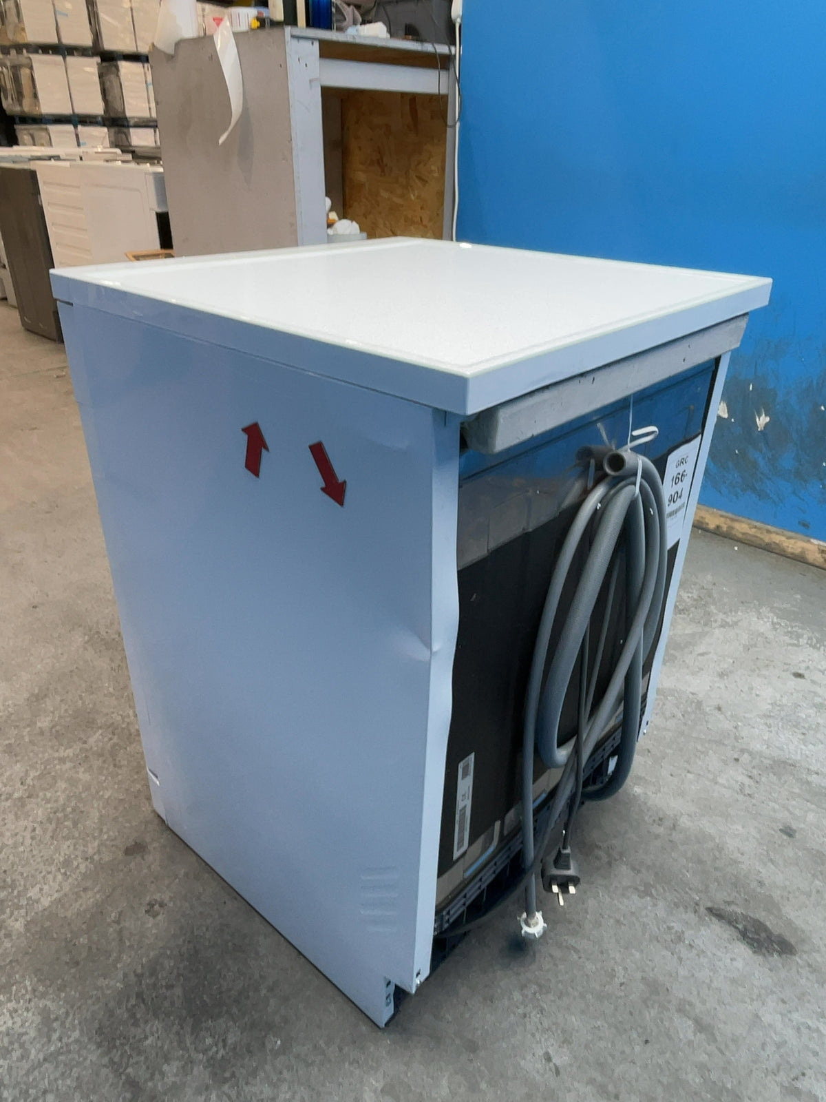 #GRC-166-904 - Hoover 14 Place Setting Dishwasher – WiFi Connected, Auto Door Opening, White