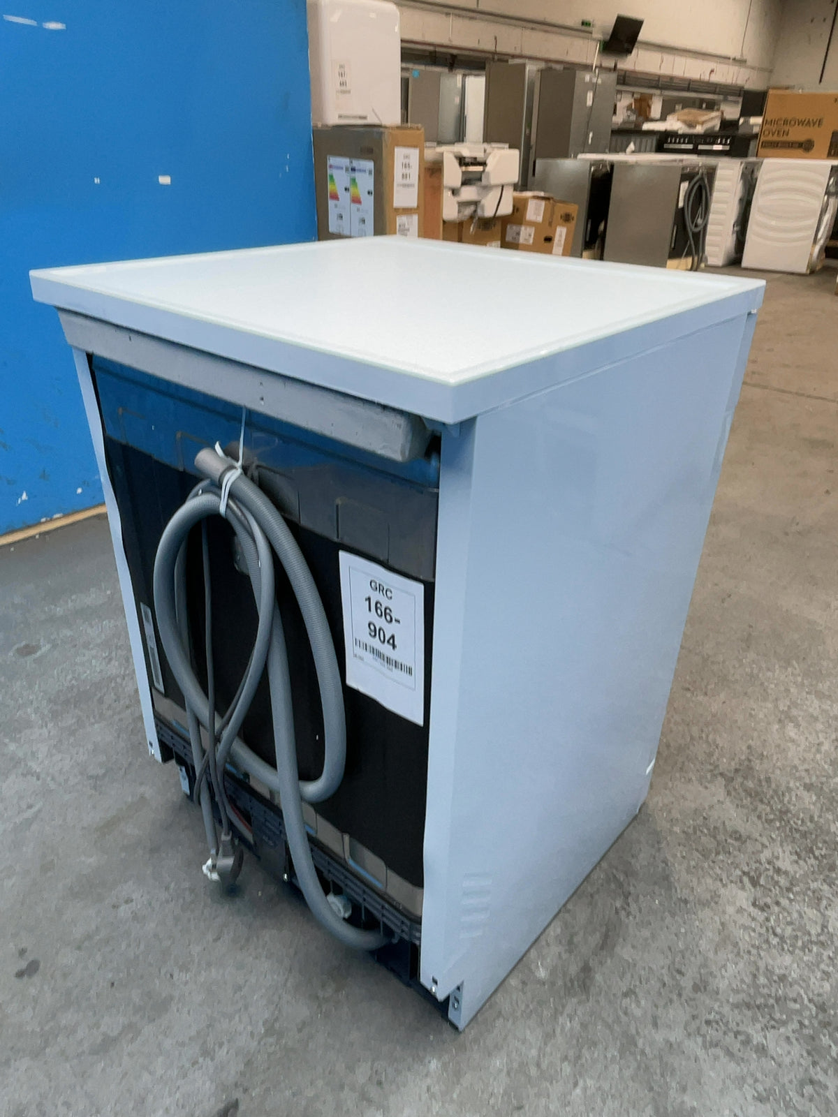 #GRC-166-904 - Hoover 14 Place Setting Dishwasher – WiFi Connected, Auto Door Opening, White