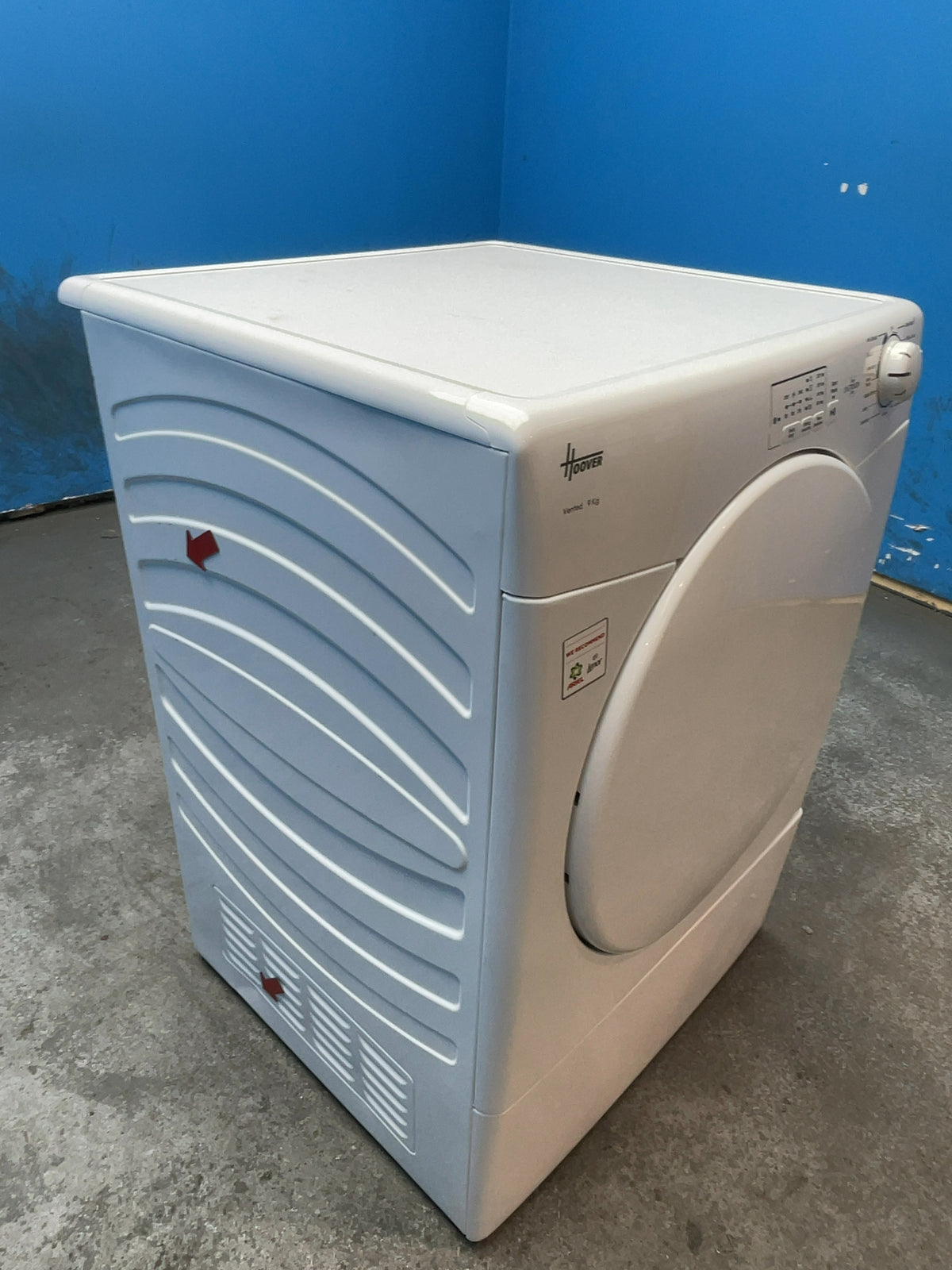 #GRC-166-911 - Hoover H-DRY 300 9kg Vented Tumble Dryer – NFC Connectivity, White, 59.6cm Wide
