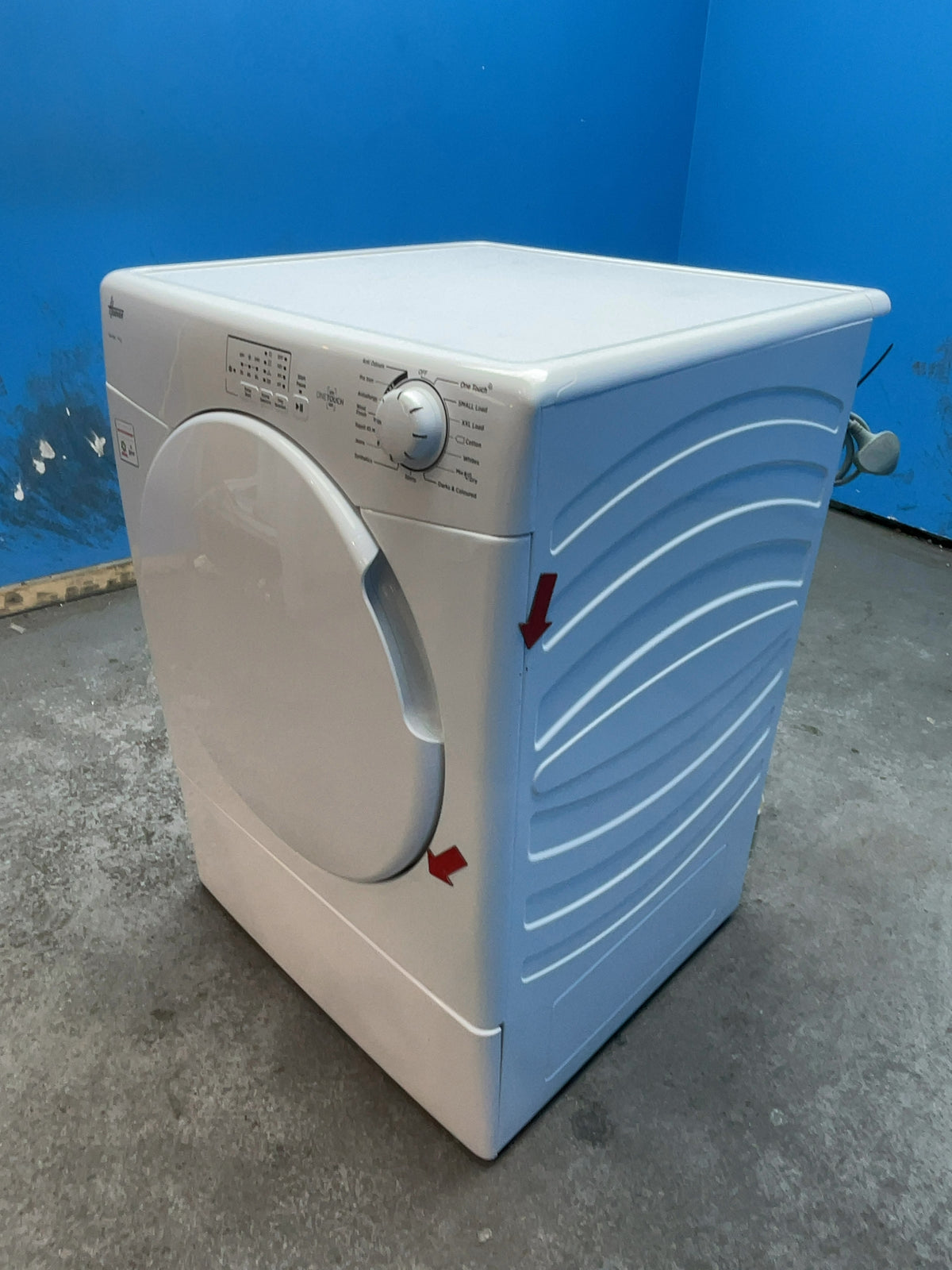#GRC-166-911 - Hoover H-DRY 300 9kg Vented Tumble Dryer – NFC Connectivity, White, 59.6cm Wide