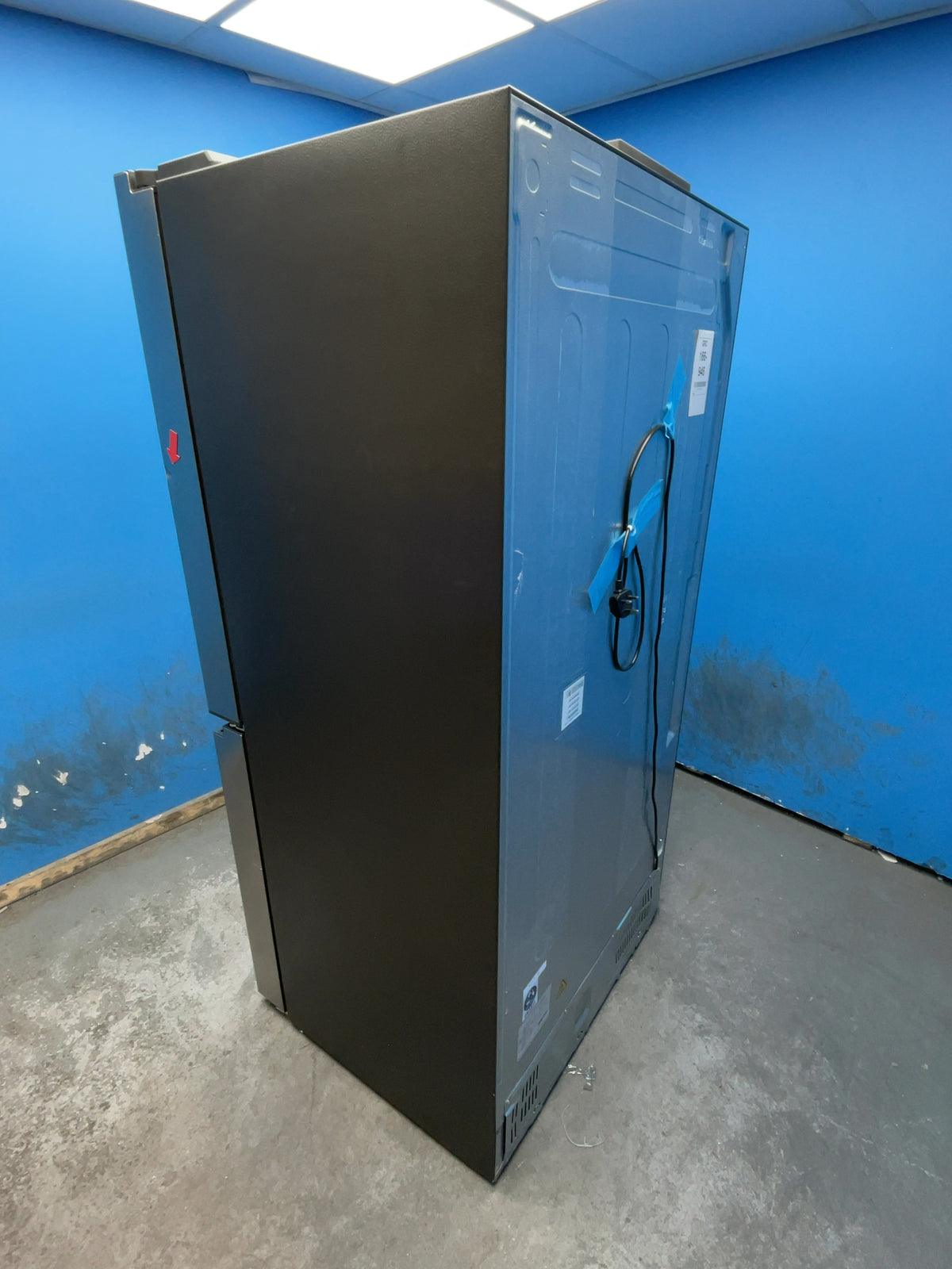 #GRC-166-946 - Haier Cube Series 5 American Style Fridge Freezer – 706L, Inox, Total No Frost