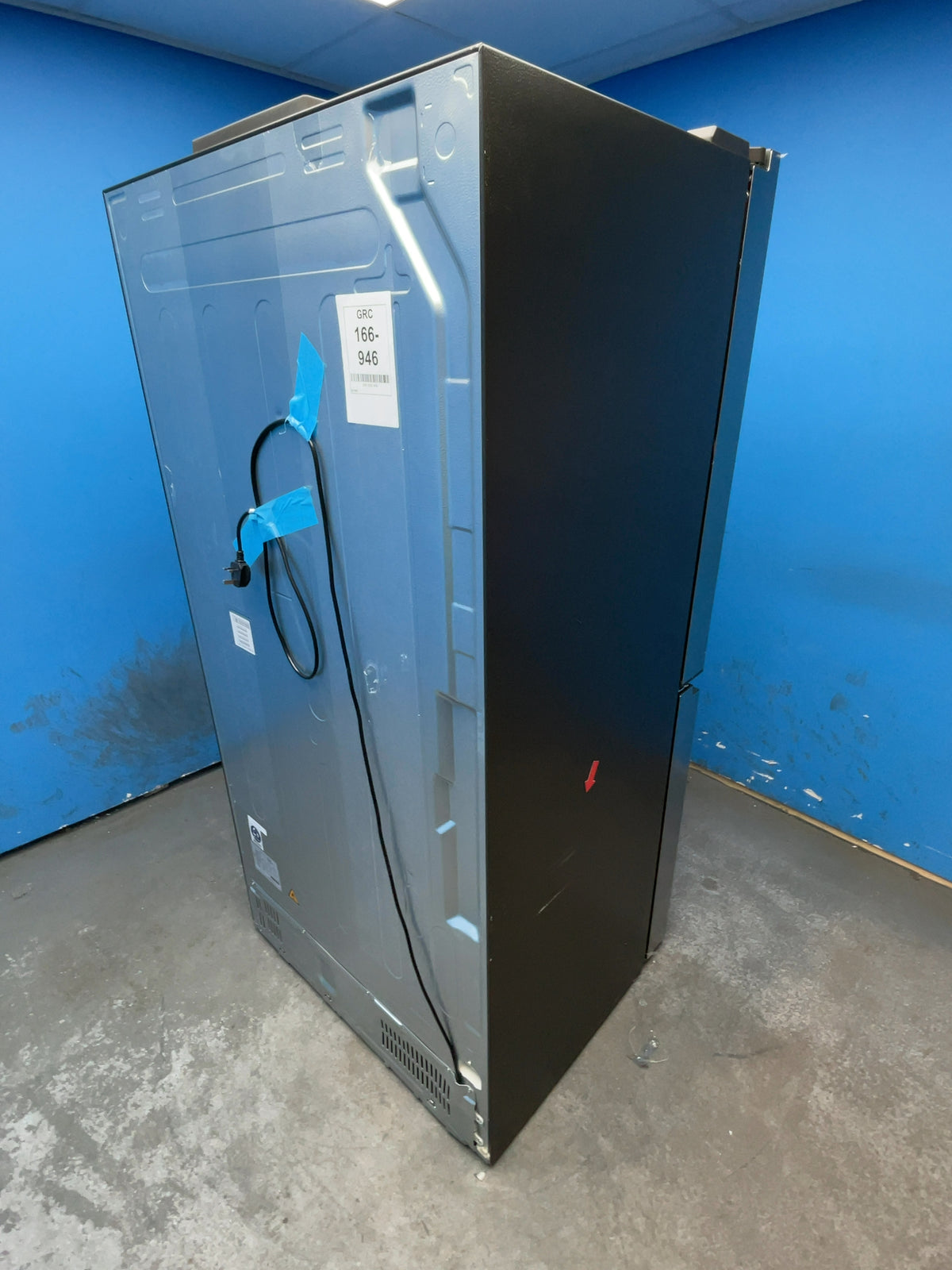 #GRC-166-946 - Haier Cube Series 5 American Style Fridge Freezer – 706L, Inox, Total No Frost