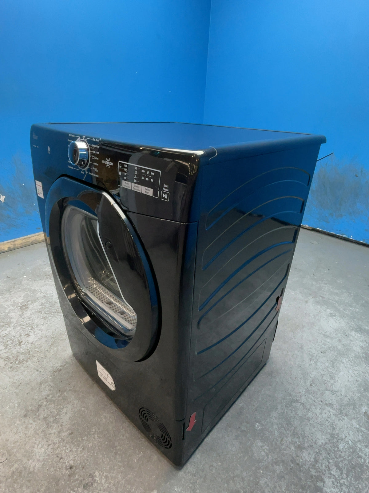 #GRC-166-974 - Hoover 8kg Condenser Tumble Dryer – Sensor Drying, Black, B Energy Rating