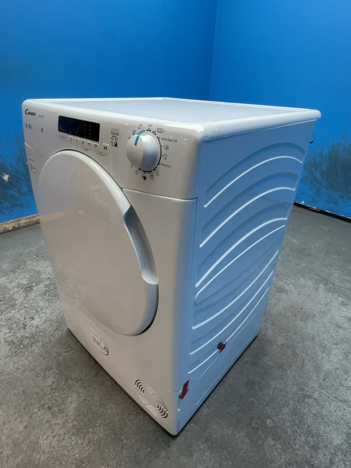 #GRC-166-976 - Candy Smart 9kg Condenser Tumble Dryer – WiFi Connected, White, G Energy Rating