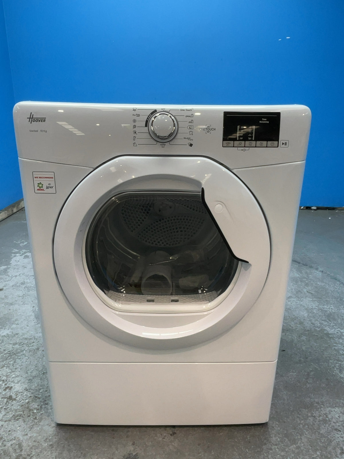 #GRC-166-980 - Hoover H-DRY 300 10kg Vented Tumble Dryer – WiFi Connected, White