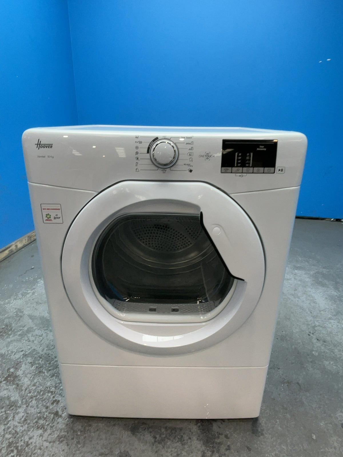 #GRC-166-991 - Hoover H-DRY 300 10kg Vented Tumble Dryer – WiFi Connected, White