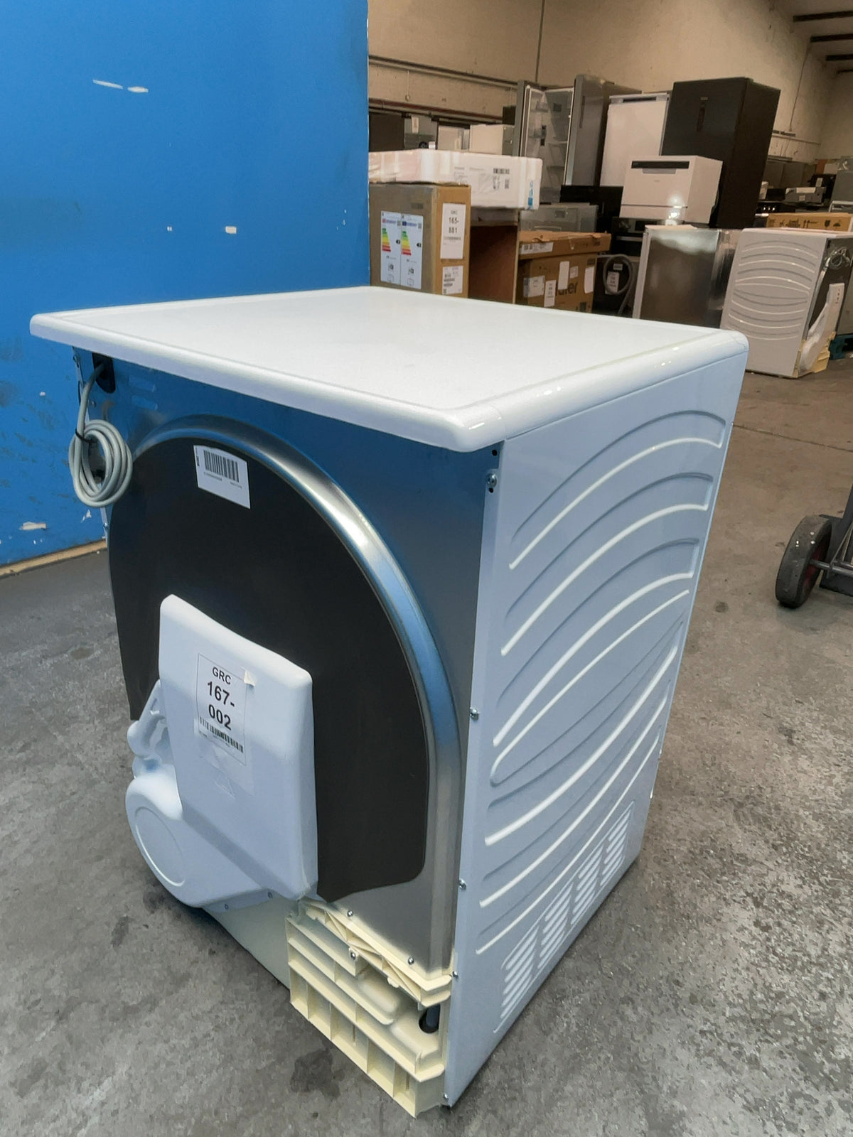 #GRC-167-002 - Hoover 9kg Condenser Tumble Dryer – WiFi Connected, White, B Energy Rating