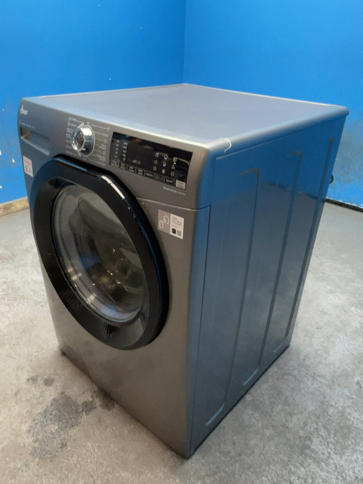#GRC-167-018 - Hoover H-WASH 350 14kg 1400rpm Washing Machine – Quick Wash, Anthracite