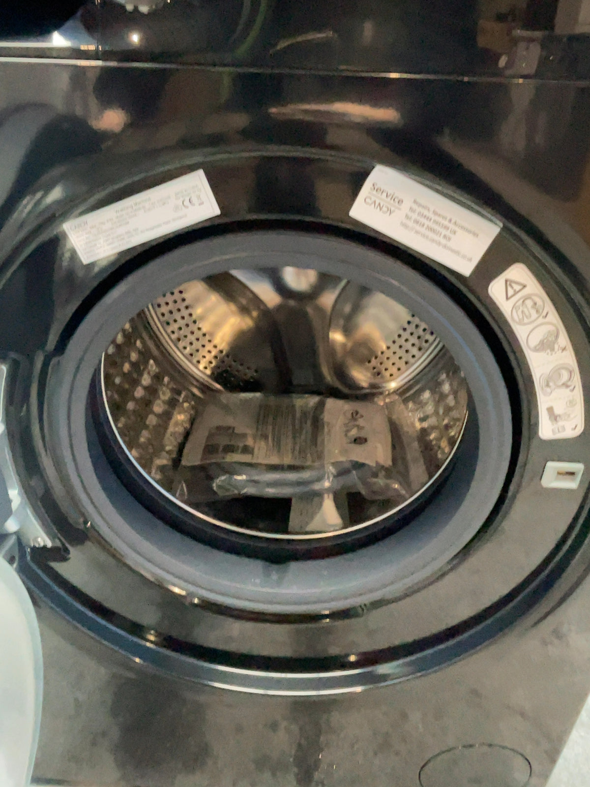 #GRC-167-022 - Candy Quick Pro 10kg 1400rpm Washing Machine – Inverter Motor, 8 Quick Cycles, Black