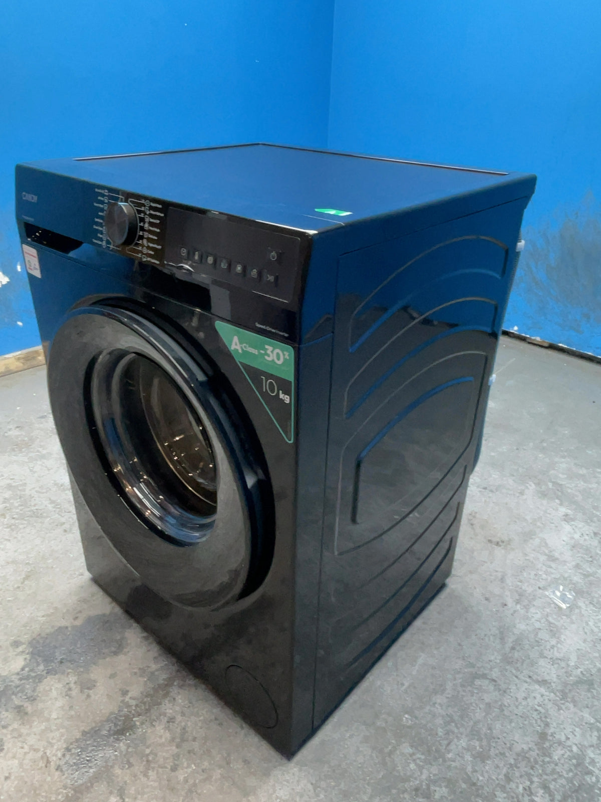#GRC-167-022 - Candy Quick Pro 10kg 1400rpm Washing Machine – Inverter Motor, 8 Quick Cycles, Black