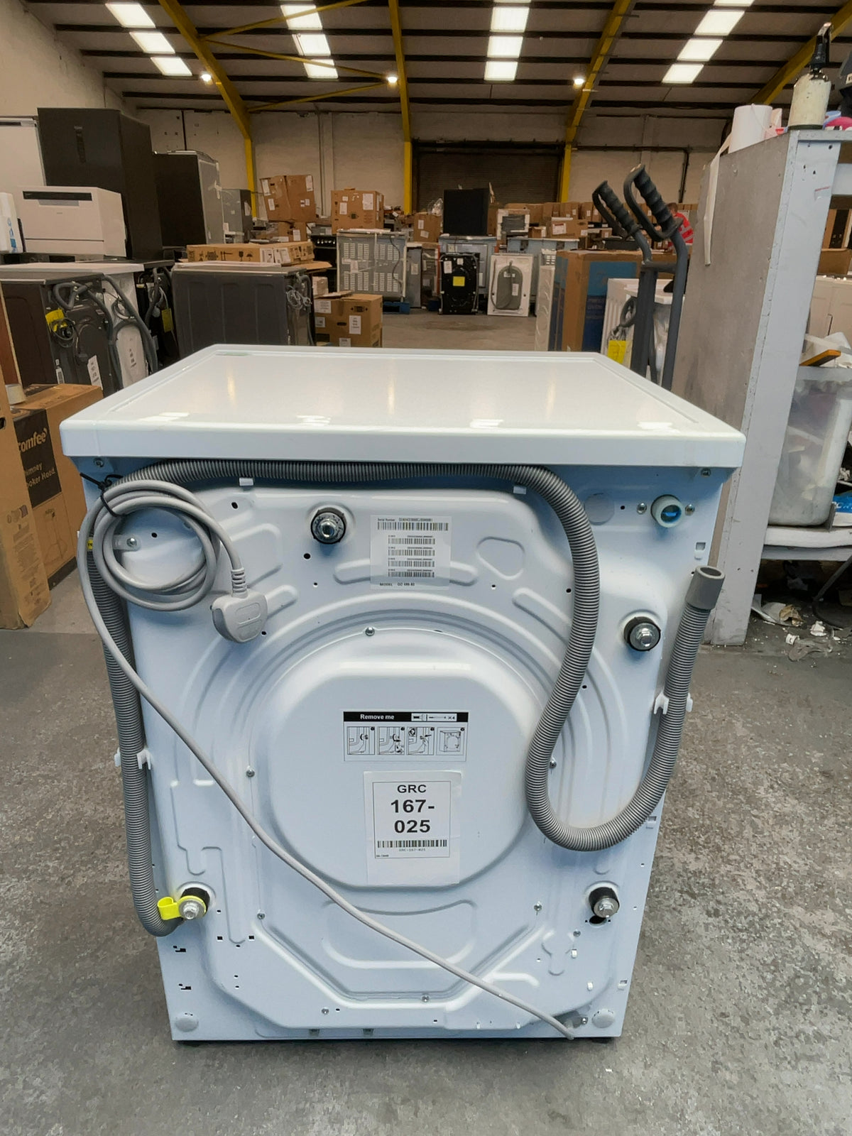 #GRC-167-025 - Candy 9kg 1400rpm Washing Machine – Quick Wash, MixPower System, White