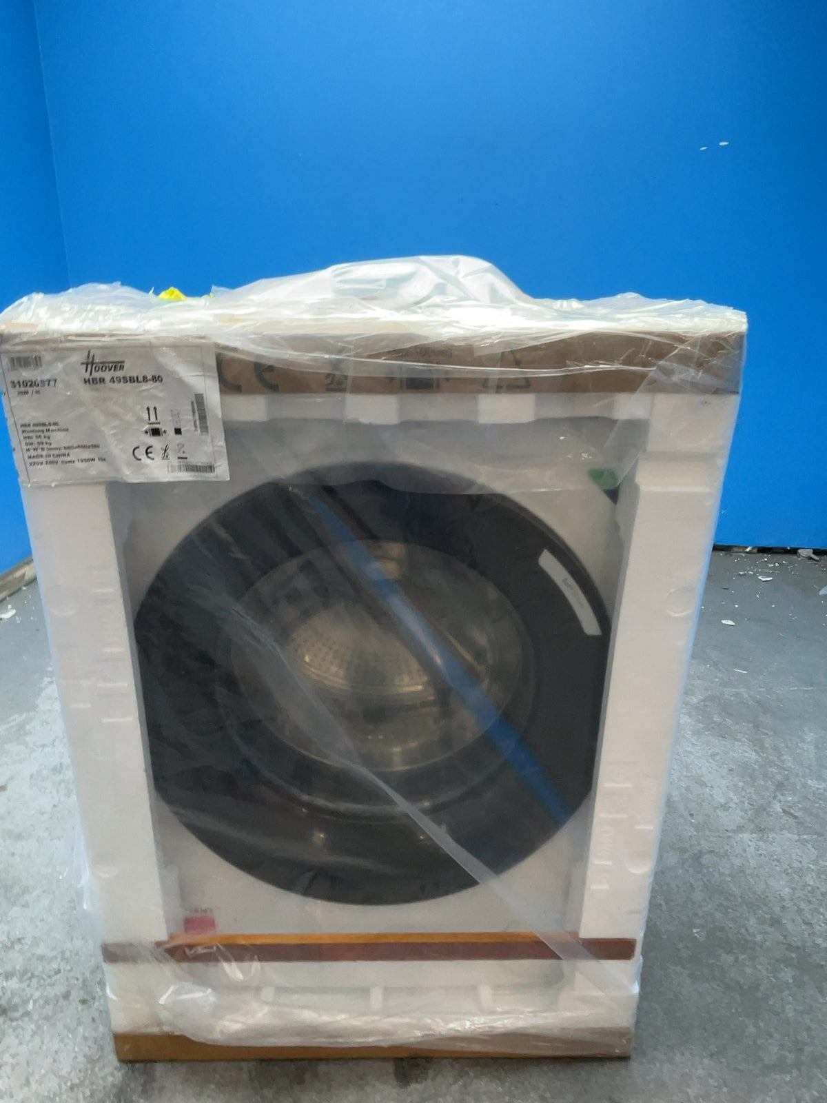 #GRC-167-044 - Hoover Pro Wash Series 3 9kg 1400rpm Washing Machine – WiFi Connected, Steam Refresh, White