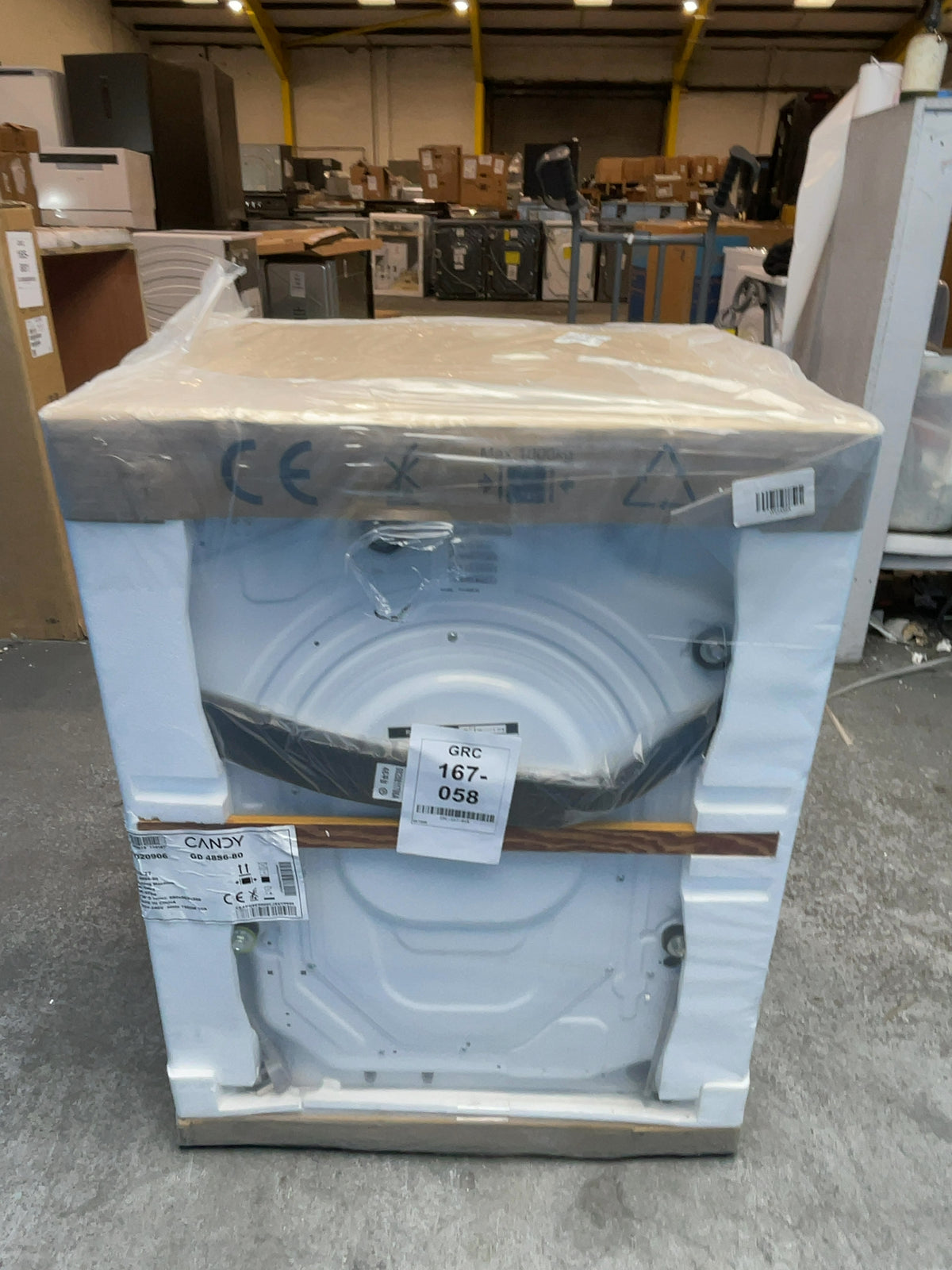#GRC-167-058 - Candy 8kg 1400rpm Washing Machine – MixPower System, White