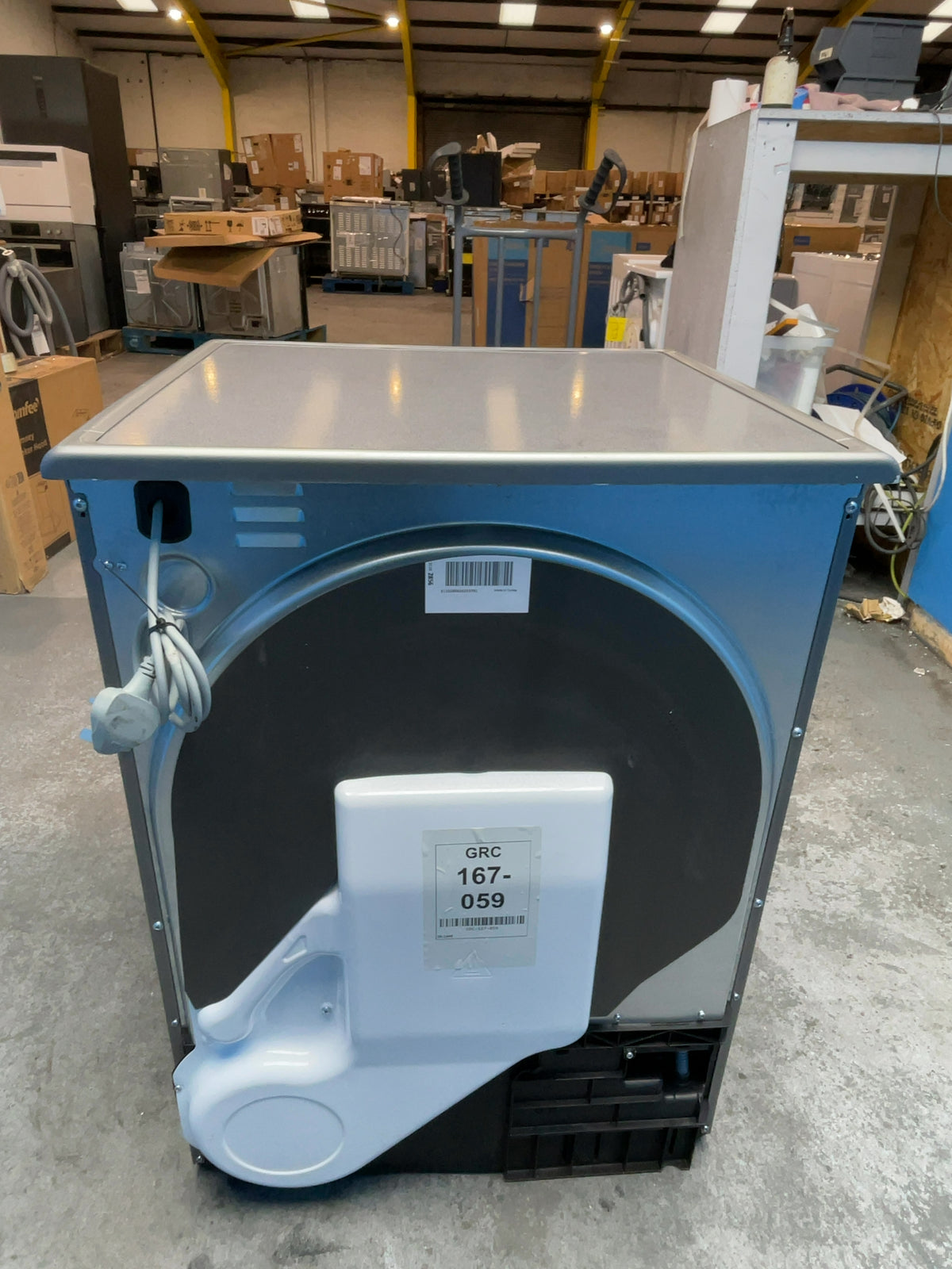 #GRC-167-059 - Hoover 10kg Condenser Tumble Dryer – WiFi Connected, Grey, B Energy Rating