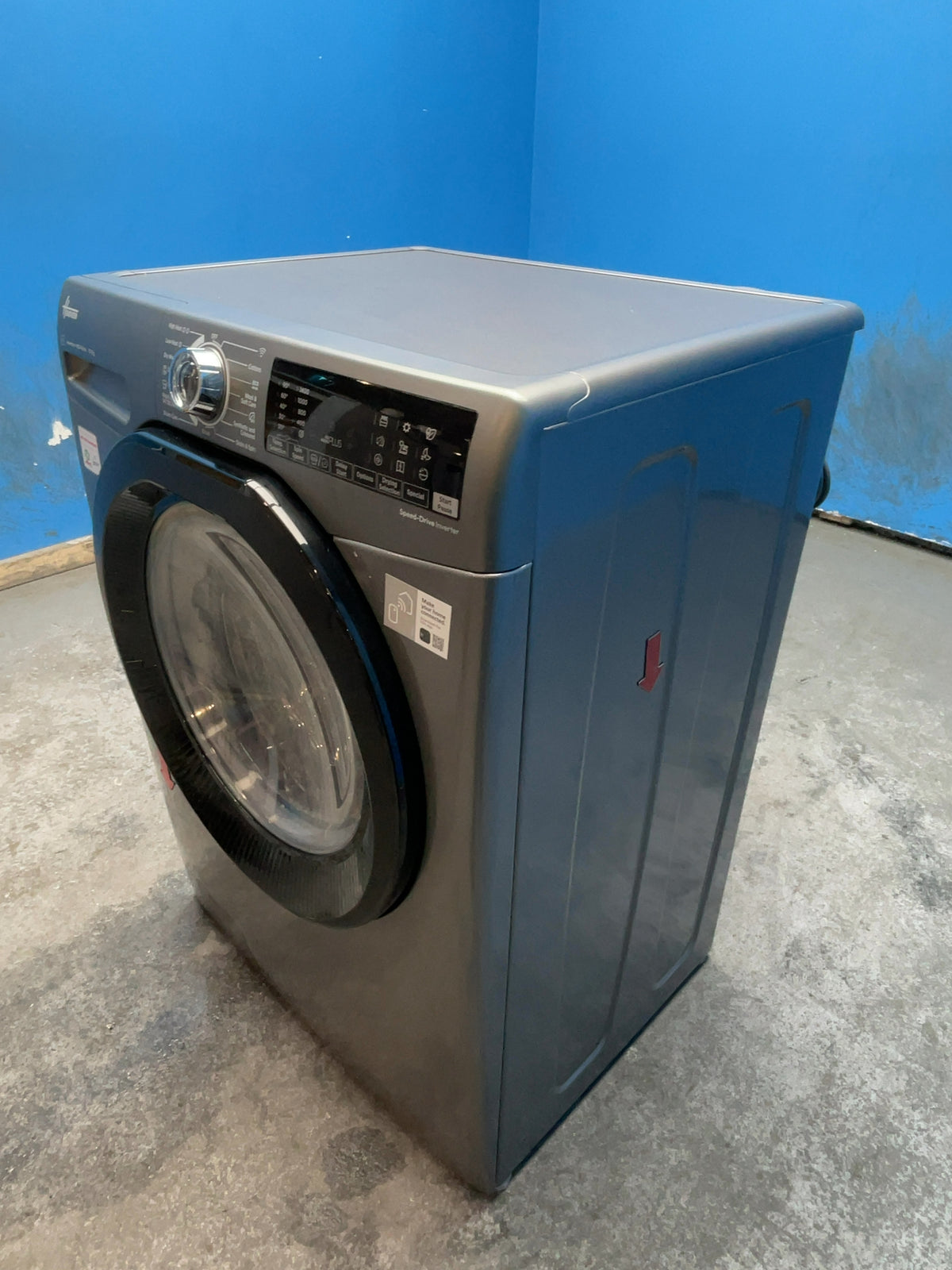 #GRC-167-061 - Hoover H-WASH & DRY 350 Washer Dryer – 8kg Wash, 6kg Dry, 1400rpm, WiFi Connected