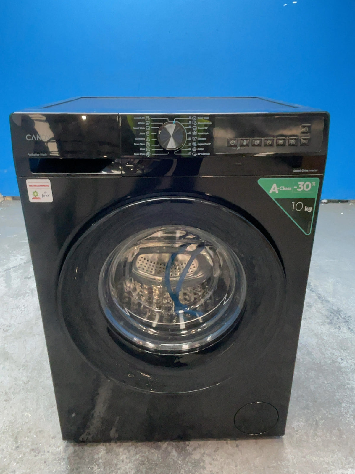 #GRC-167-065 - Candy Quick Pro 10kg 1400rpm Washing Machine – Inverter Motor, 8 Quick Cycles, Black