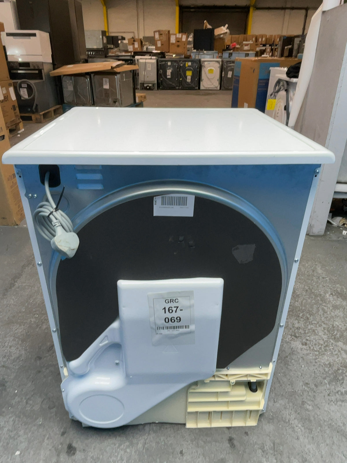 #GRC-167-069 - Hoover 9kg Condenser Tumble Dryer – WiFi Connected, White, B Energy Rating