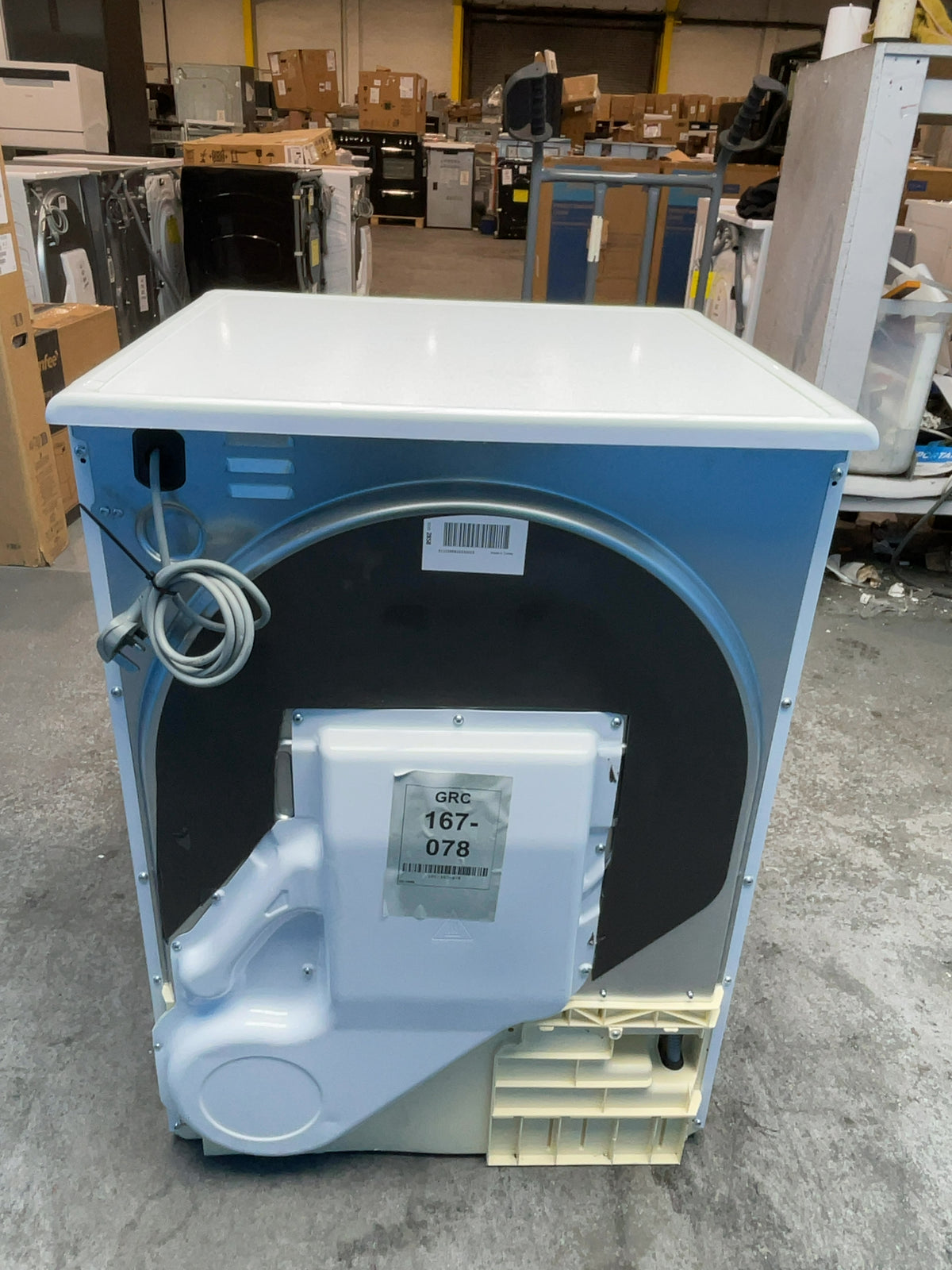 #GRC-167-078 - Hoover 9kg Condenser Tumble Dryer – WiFi Connected, White, B Energy Rating