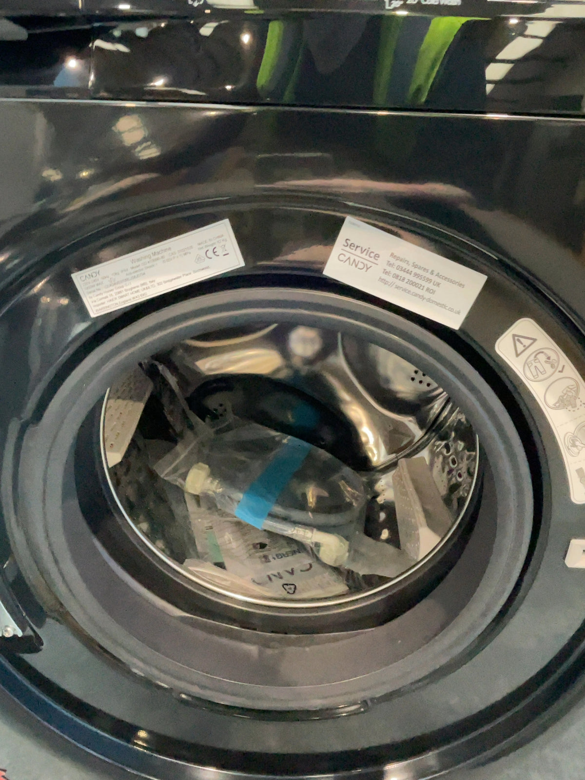 #GRC-167-099 - Candy Quick Pro 10kg 1400rpm Washing Machine – Inverter Motor, 8 Quick Cycles, Black