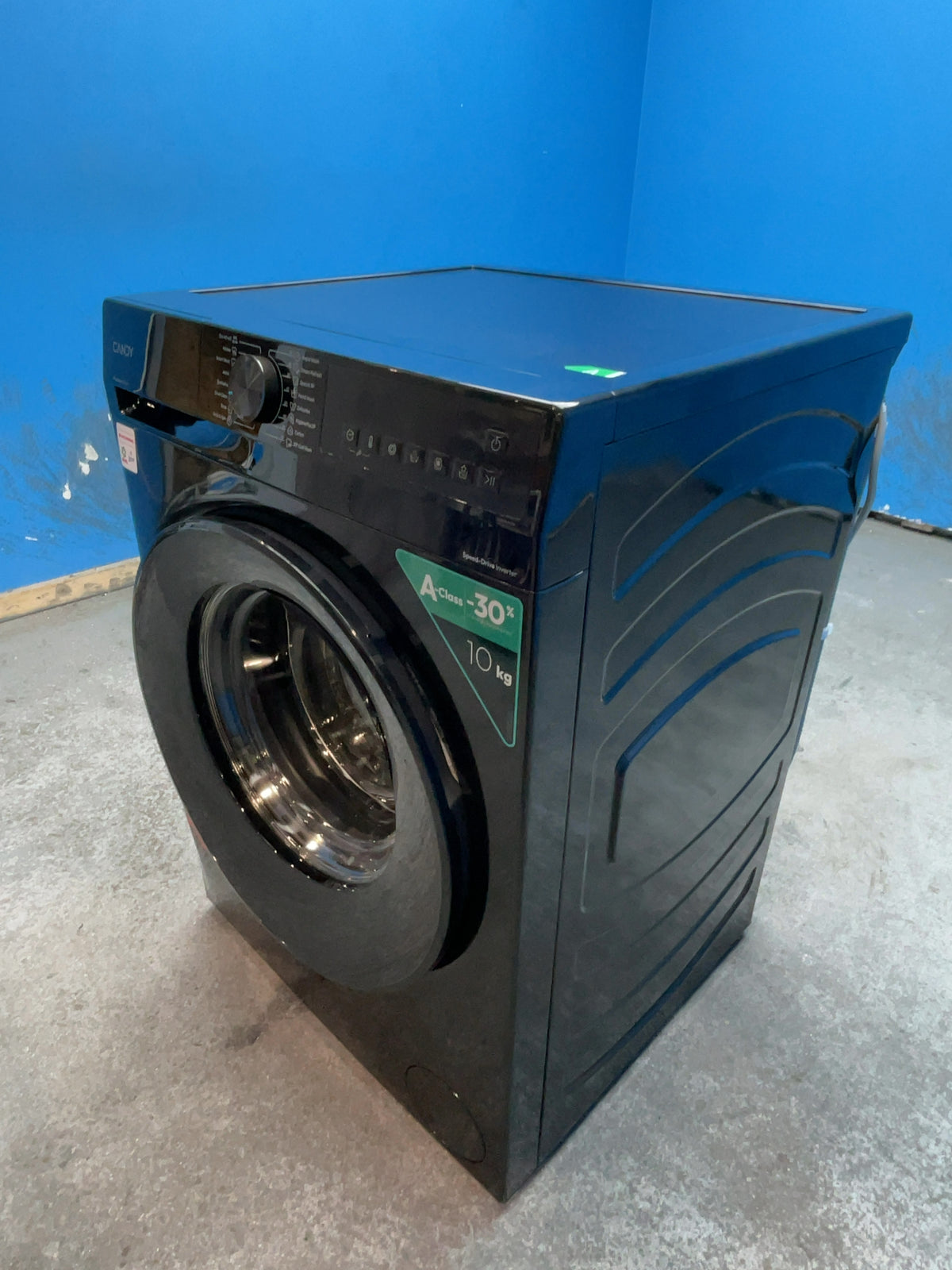 #GRC-167-099 - Candy Quick Pro 10kg 1400rpm Washing Machine – Inverter Motor, 8 Quick Cycles, Black