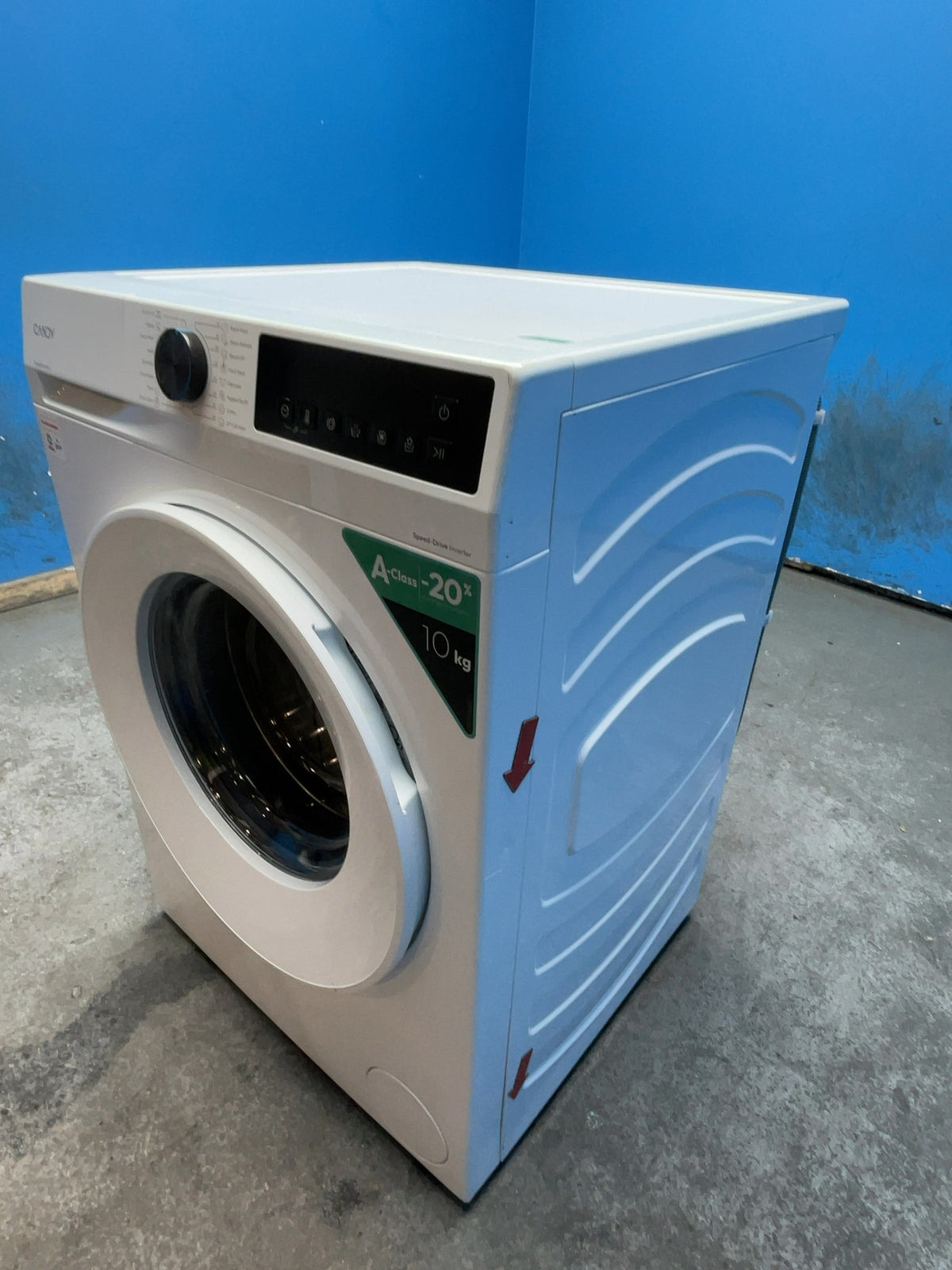 #GRC-167-101 - Candy Quick Pro 10kg 1400rpm Washing Machine – Quick Wash, Smart Spray, White