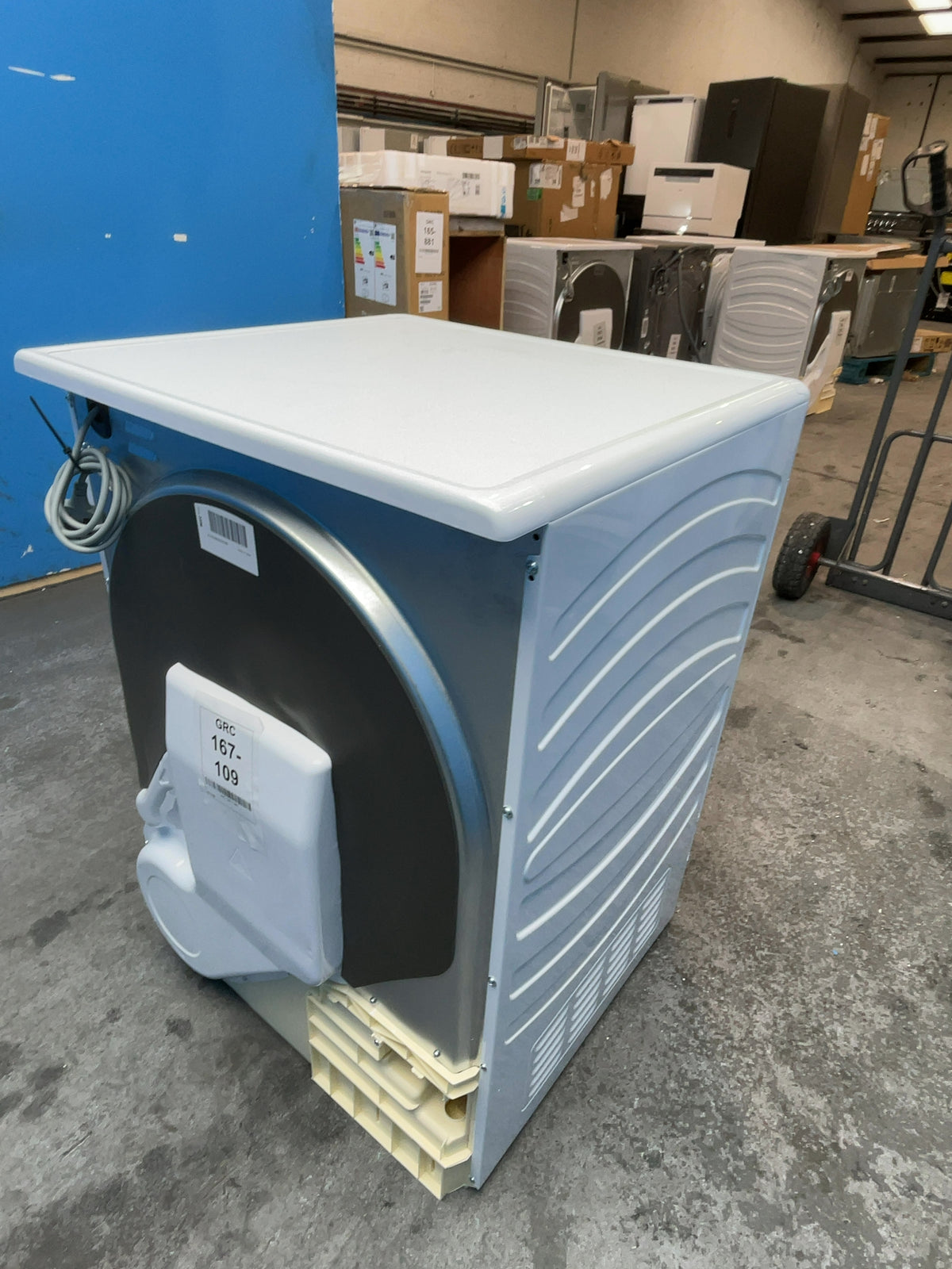 #GRC-167-109 - Candy Smart 10kg Condenser Tumble Dryer – Sensor Drying, White, G Energy Rating