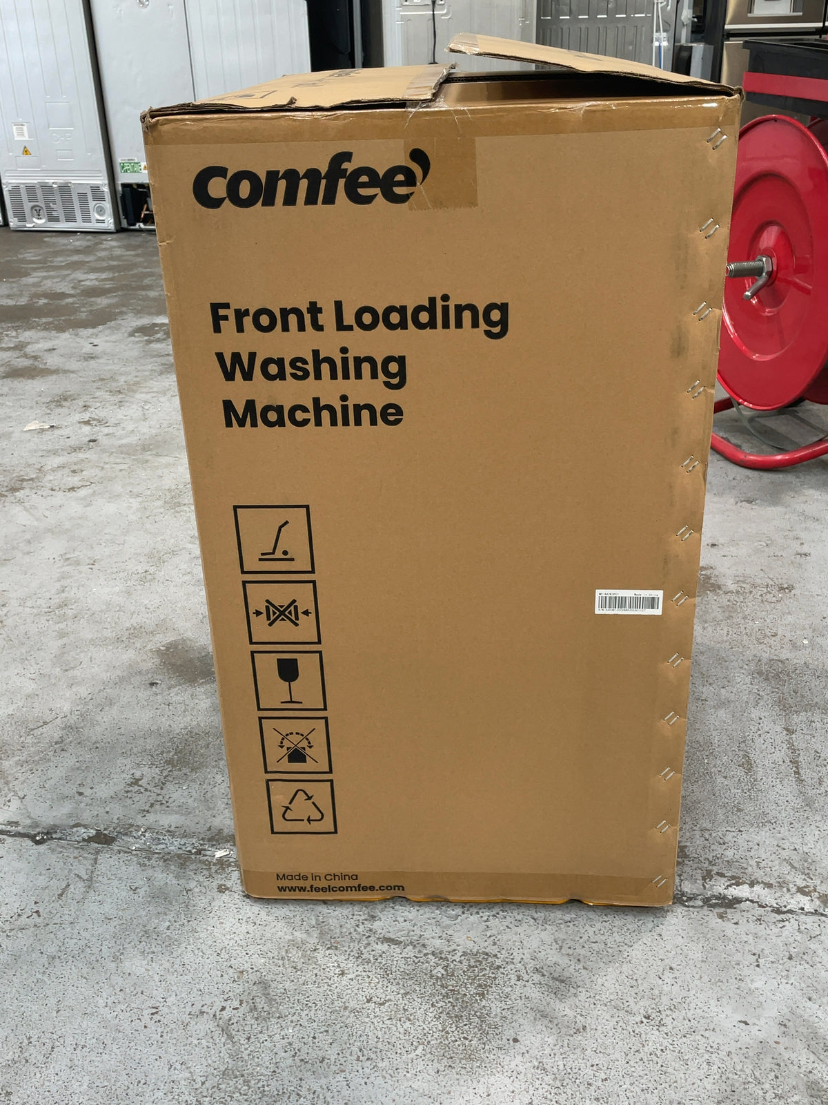 #GRC-167-143 - Comfee 7kg 1200rpm Washing Machine – Steam Wash & 15 Min Quick Cycle, White