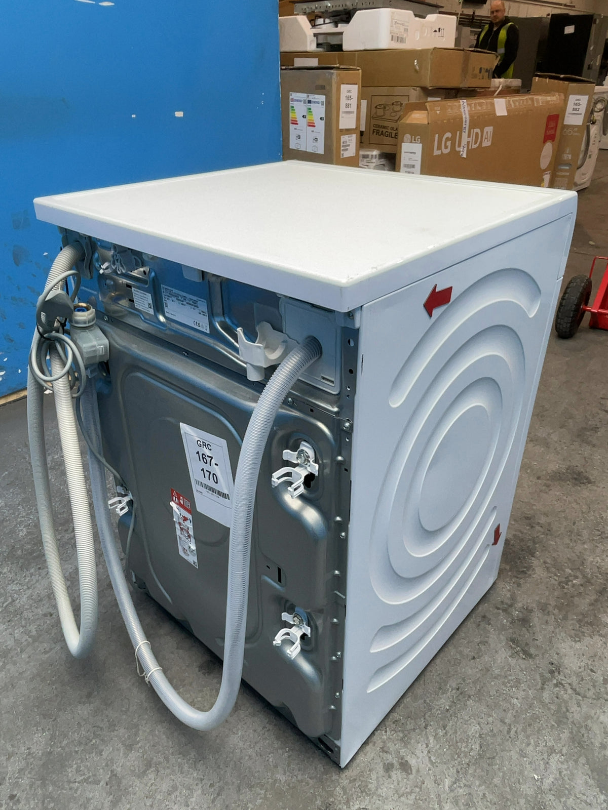 #GRC-167-170 - Bosch Series 8 10kg 1400rpm Washing Machine – i-DOS, Iron Assist, WiFi