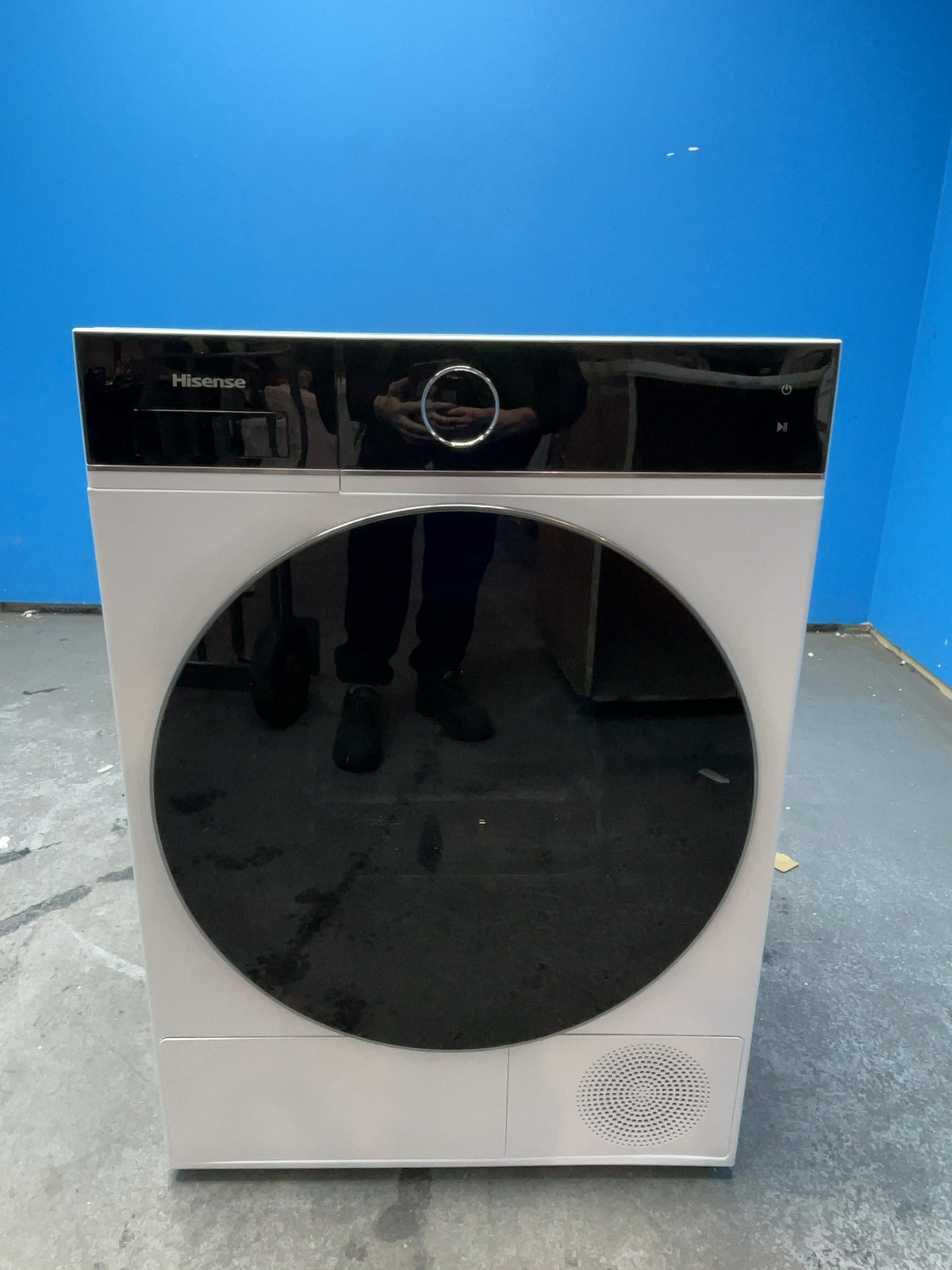 #GRC-167-198 - Hisense 5i Series KitchenFit 9kg Heat Pump Tumble Dryer – WiFi Connected, Power Steam, White