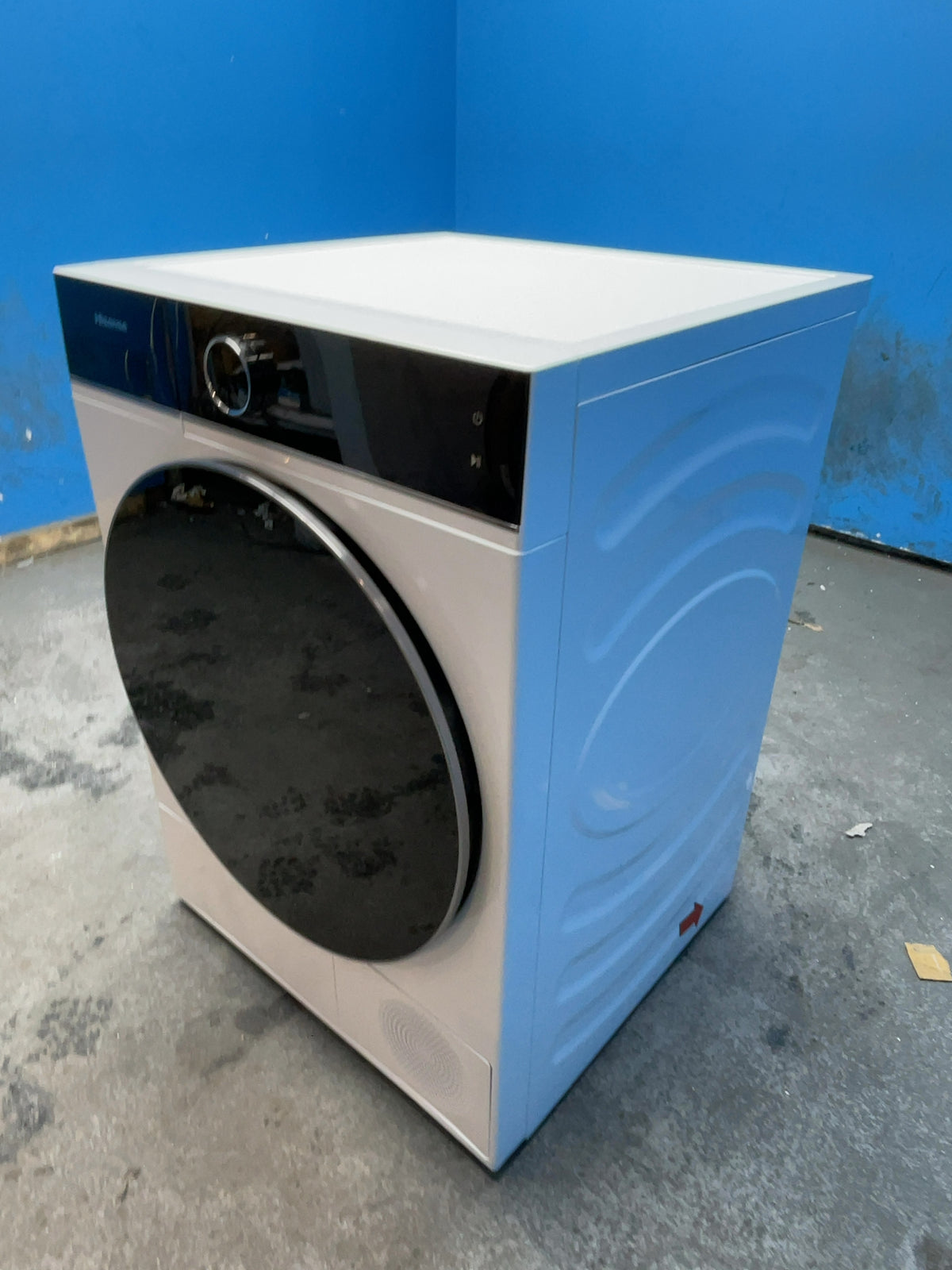 #GRC-167-198 - Hisense 5i Series KitchenFit 9kg Heat Pump Tumble Dryer – WiFi Connected, Power Steam, White