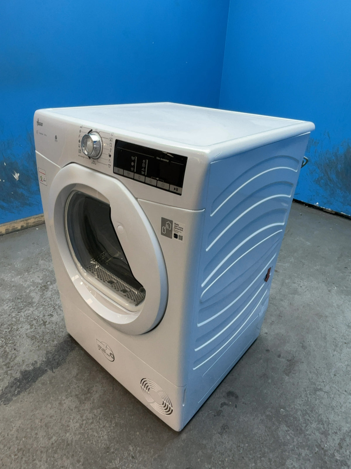 #GRC-167-241 - Hoover H-DRY 300 10kg Condenser Tumble Dryer – WiFi Connected, White