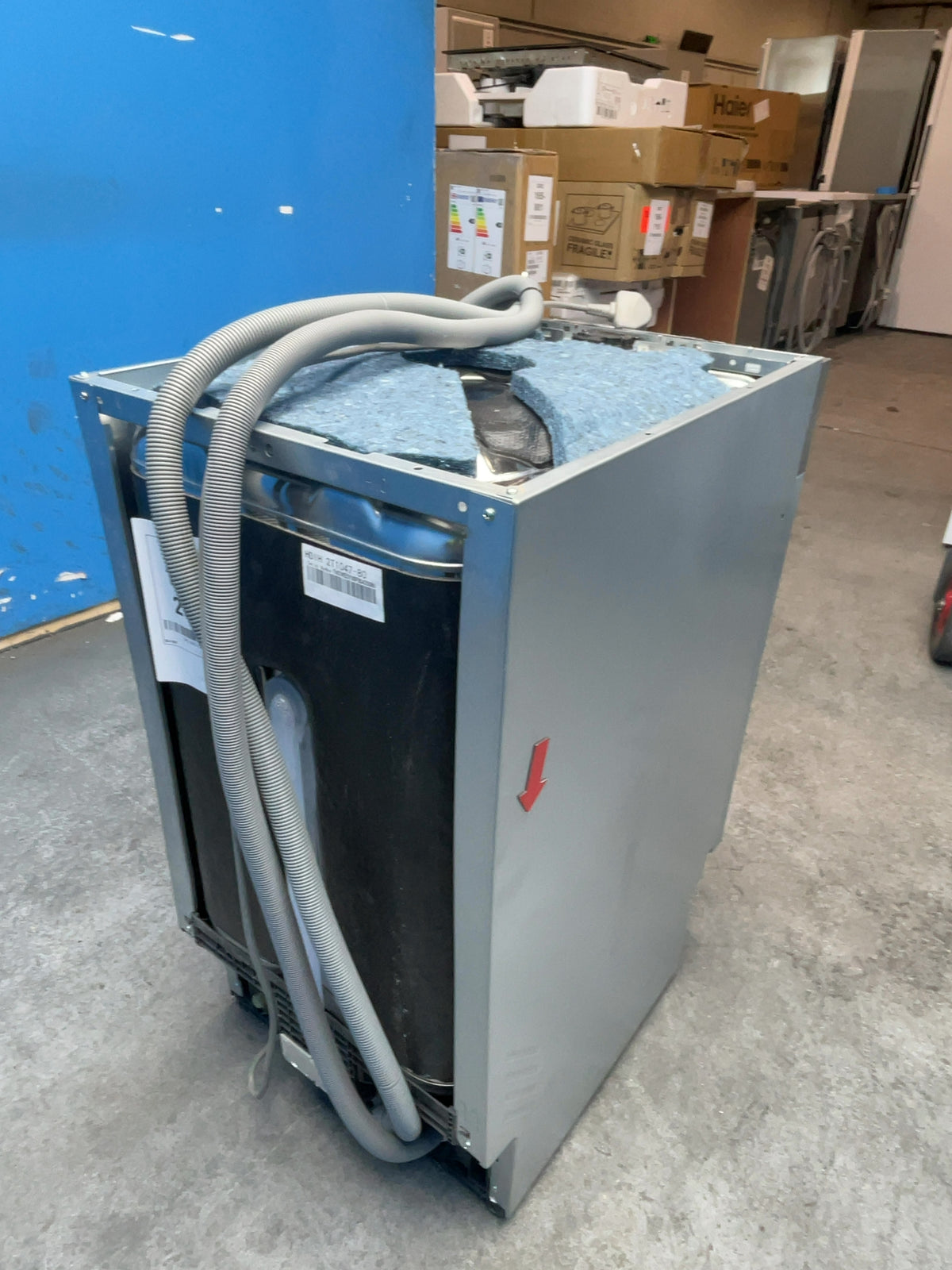 #GRC-167-255 - Hoover H-DISH 700 45cm Slimline Integrated Dishwasher – 10 Place Settings, E Rated