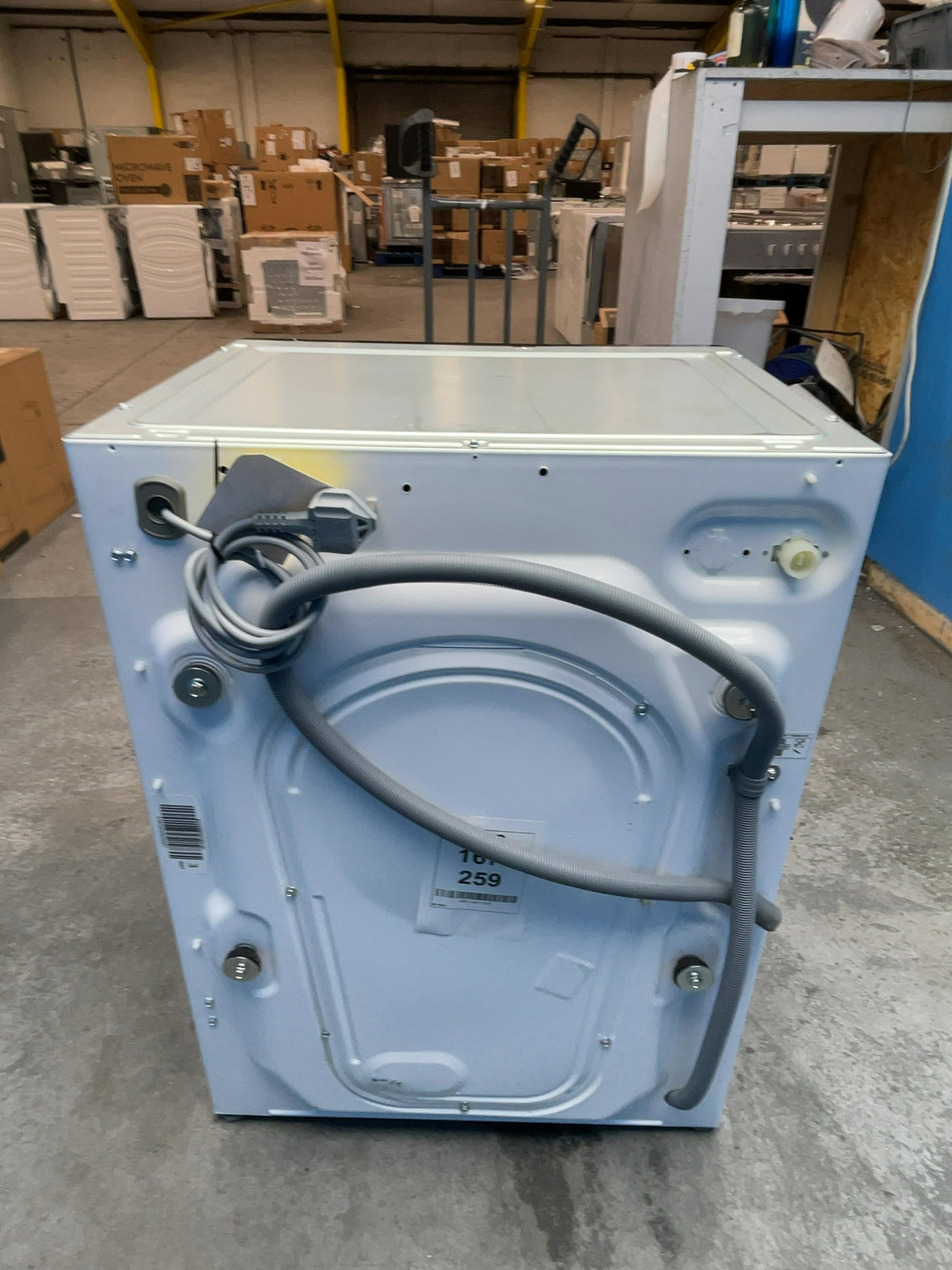 #GRC-167-259 - Haier 9kg 1600rpm Integrated Washing Machine – Instant Mix Technology, White