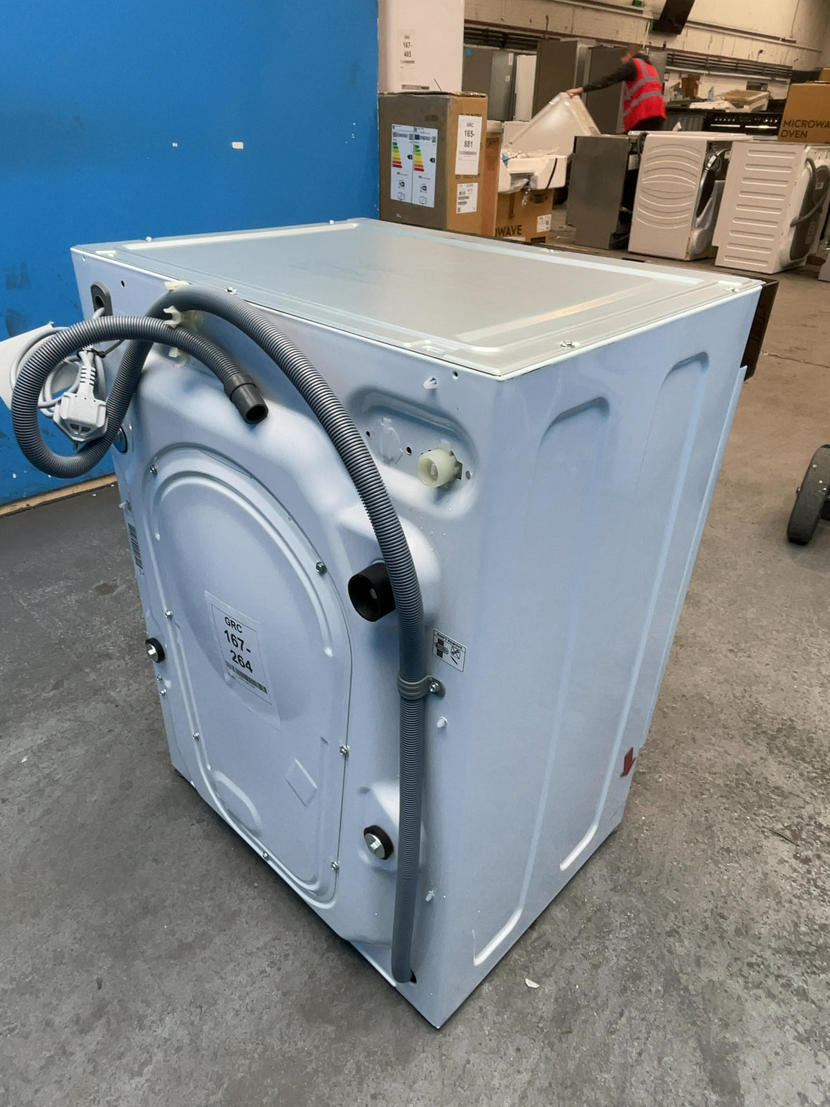 #GRC-167-264 - Haier Integrated Washer Dryer – 9kg Wash, 6kg Dry, 1600rpm, WiFi Connected, White
