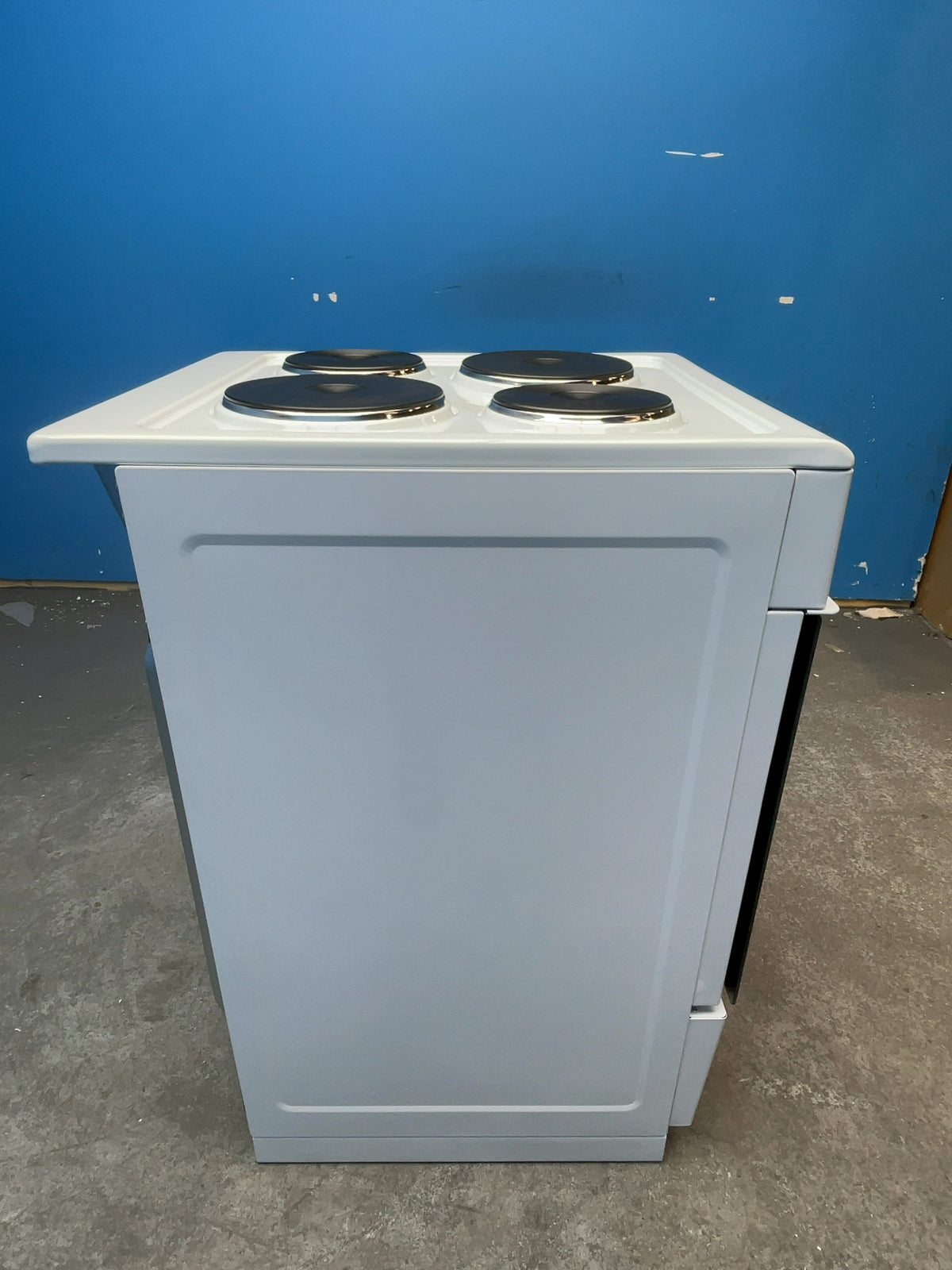 #GRC-167-362 - Midea 50cm Electric Cooker – Solid Plate Hob, Integrated Grill, White