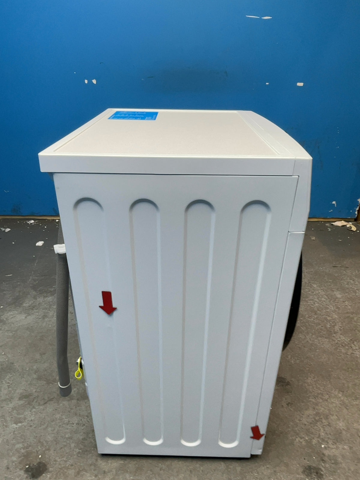 #GRC-167-370 - Midea 8kg/6kg 1400rpm Washer Dryer – Wi-Fi Connected, Steam Care, Slim 47cm Depth, White