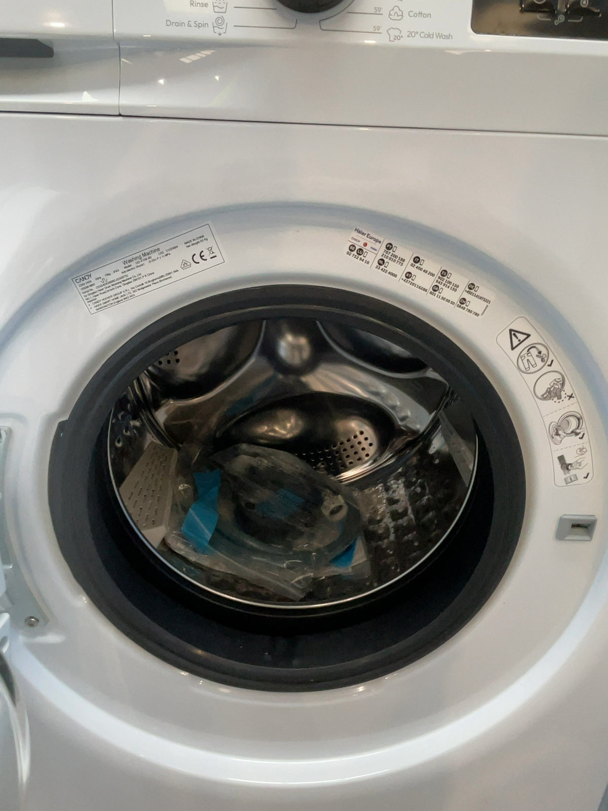 #GRC-167-414 - Candy Quick Pro 10kg 1400rpm Washing Machine – Quick Wash, Smart Spray, White
