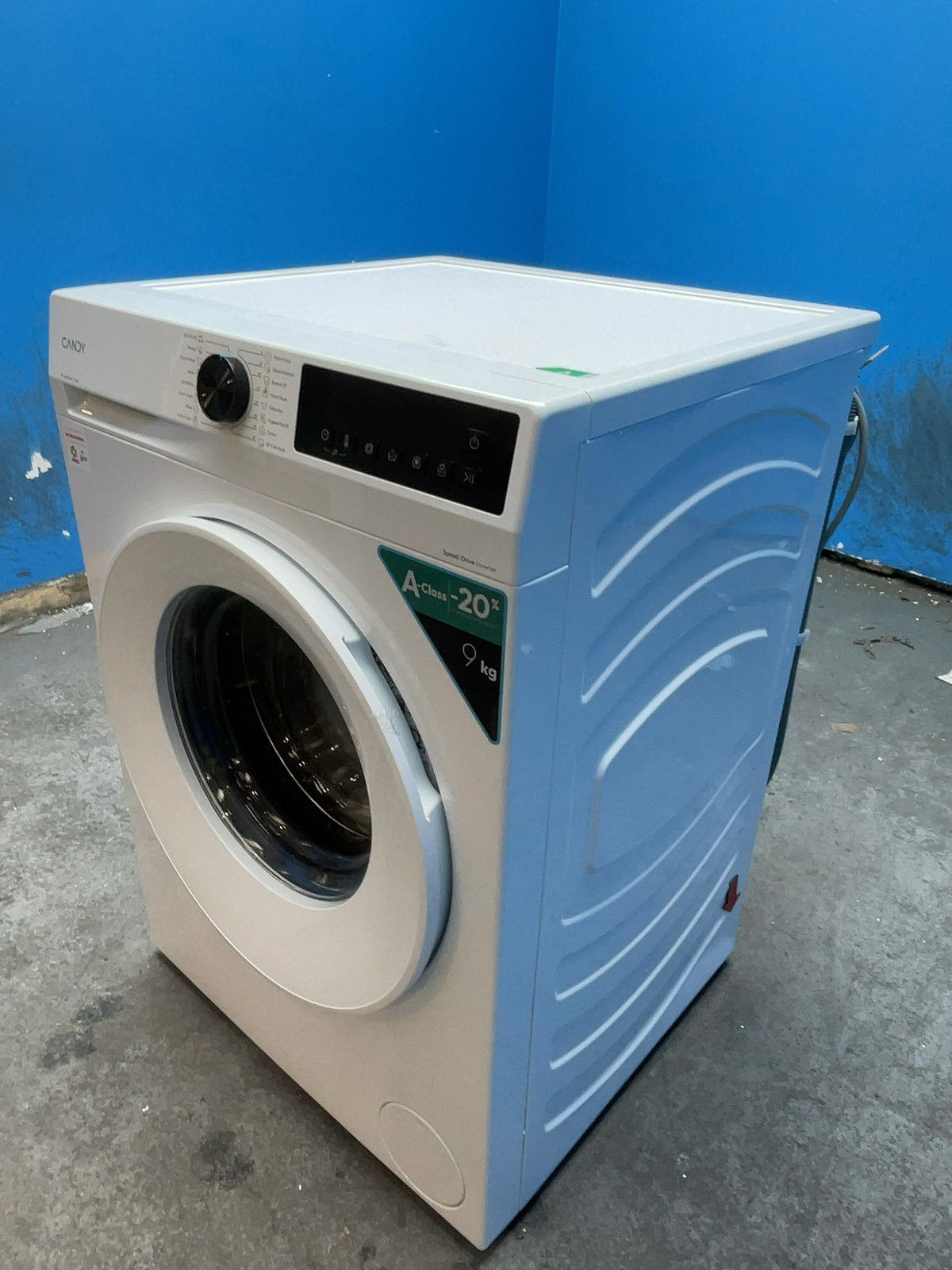 #GRC-167-417 - Candy 9kg 1400rpm Washing Machine – Quick Wash, MixPower System, White