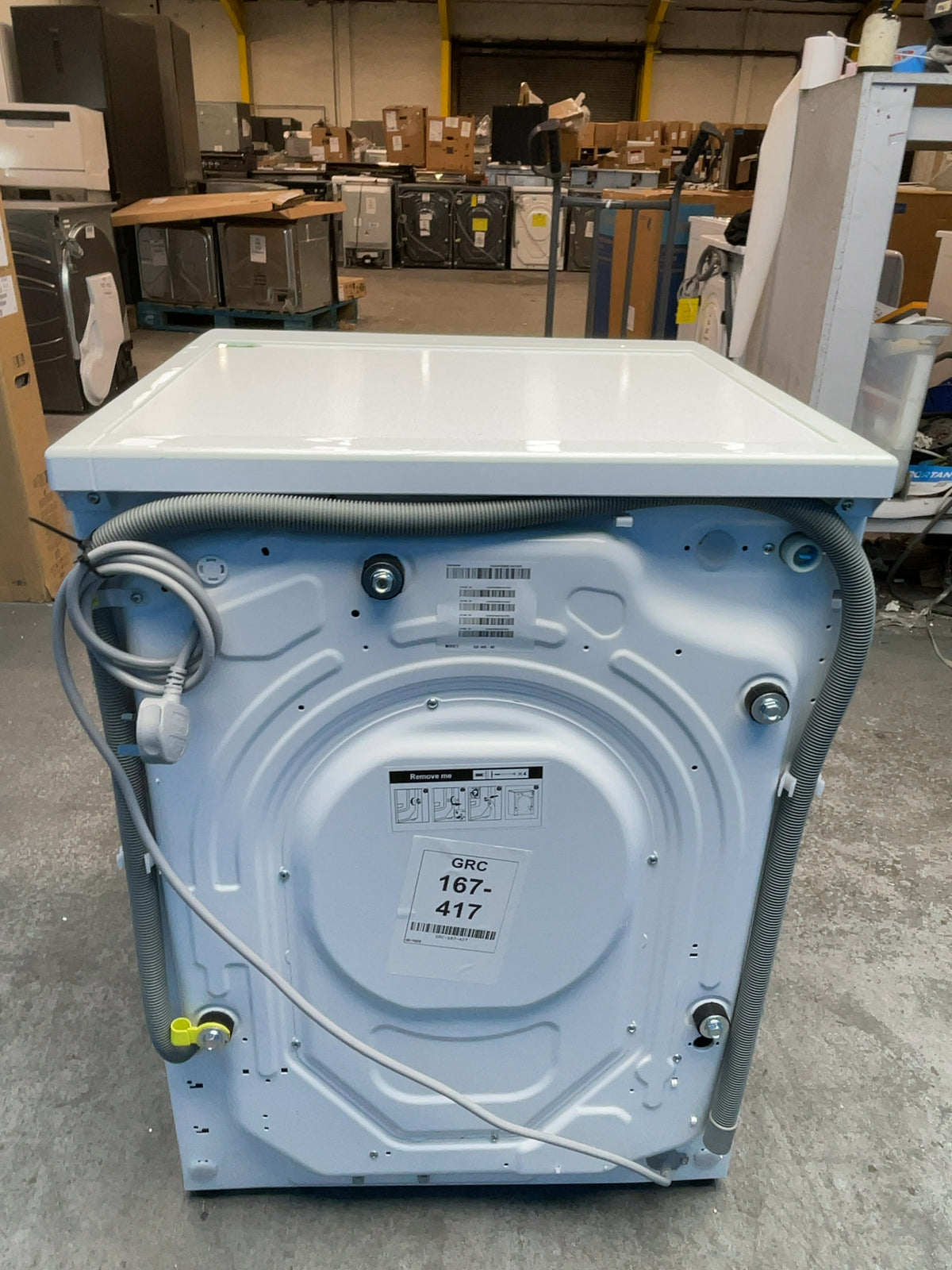 #GRC-167-417 - Candy 9kg 1400rpm Washing Machine – Quick Wash, MixPower System, White