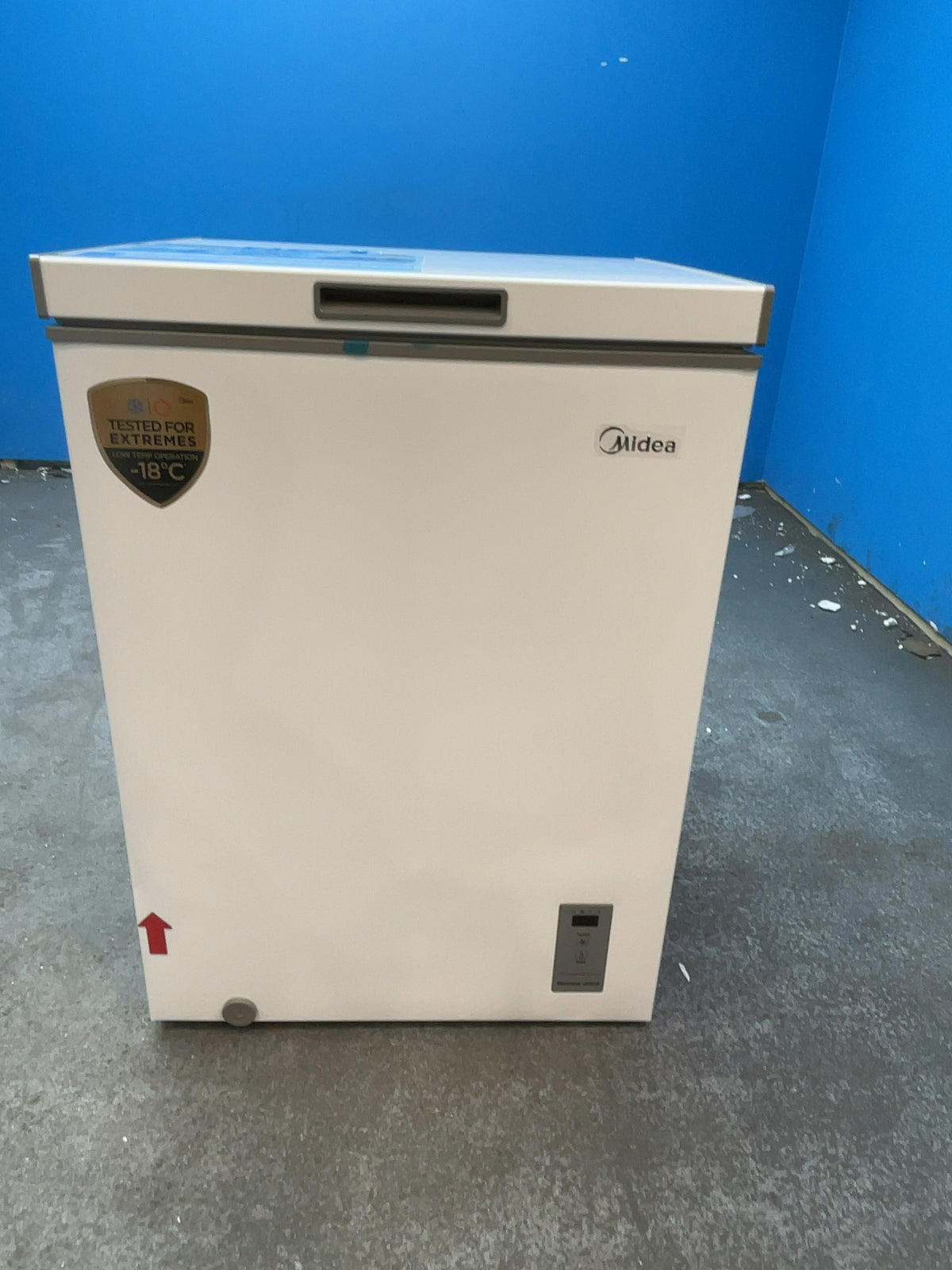 #GRC-167-462 - Midea 143L Chest Freezer – Converts to Fridge, Super Freeze, White