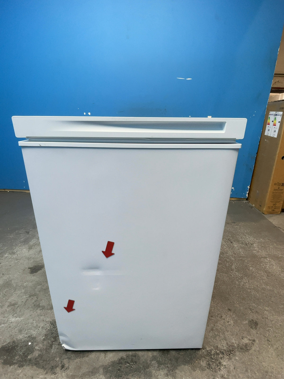 #GRC-167-473 - Comfee 143L Chest Freezer – Garage Safe, Switchable Fridge Mode, White